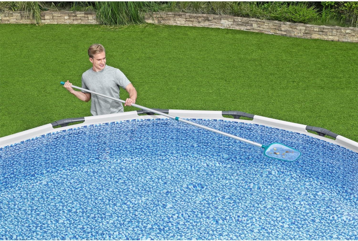 Bestway Bestway Flowclear AquaClean 110 Inch Pool Vacuum for 20 Feet Above Ground Pools