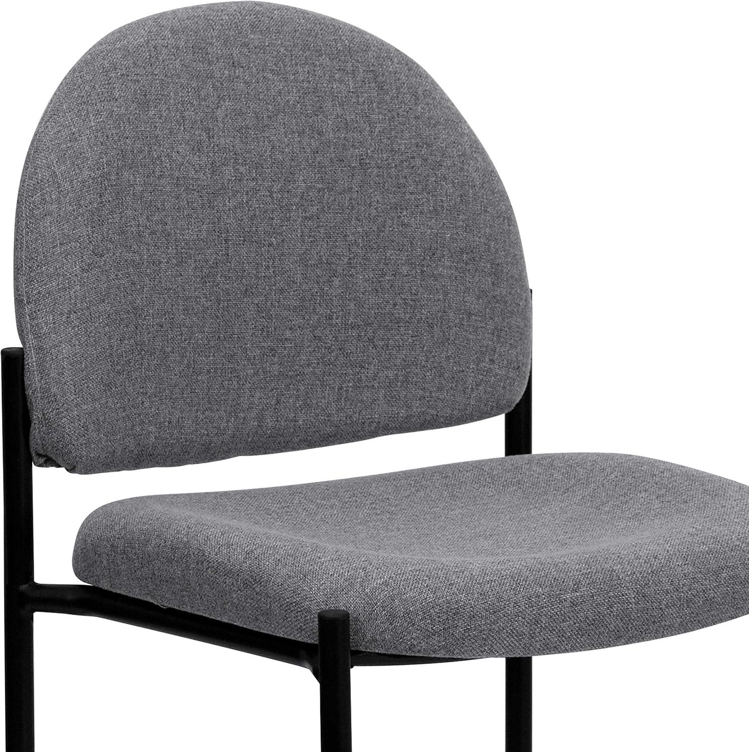 Flash Furniture Comfort Stackable Steel Side Reception Chair