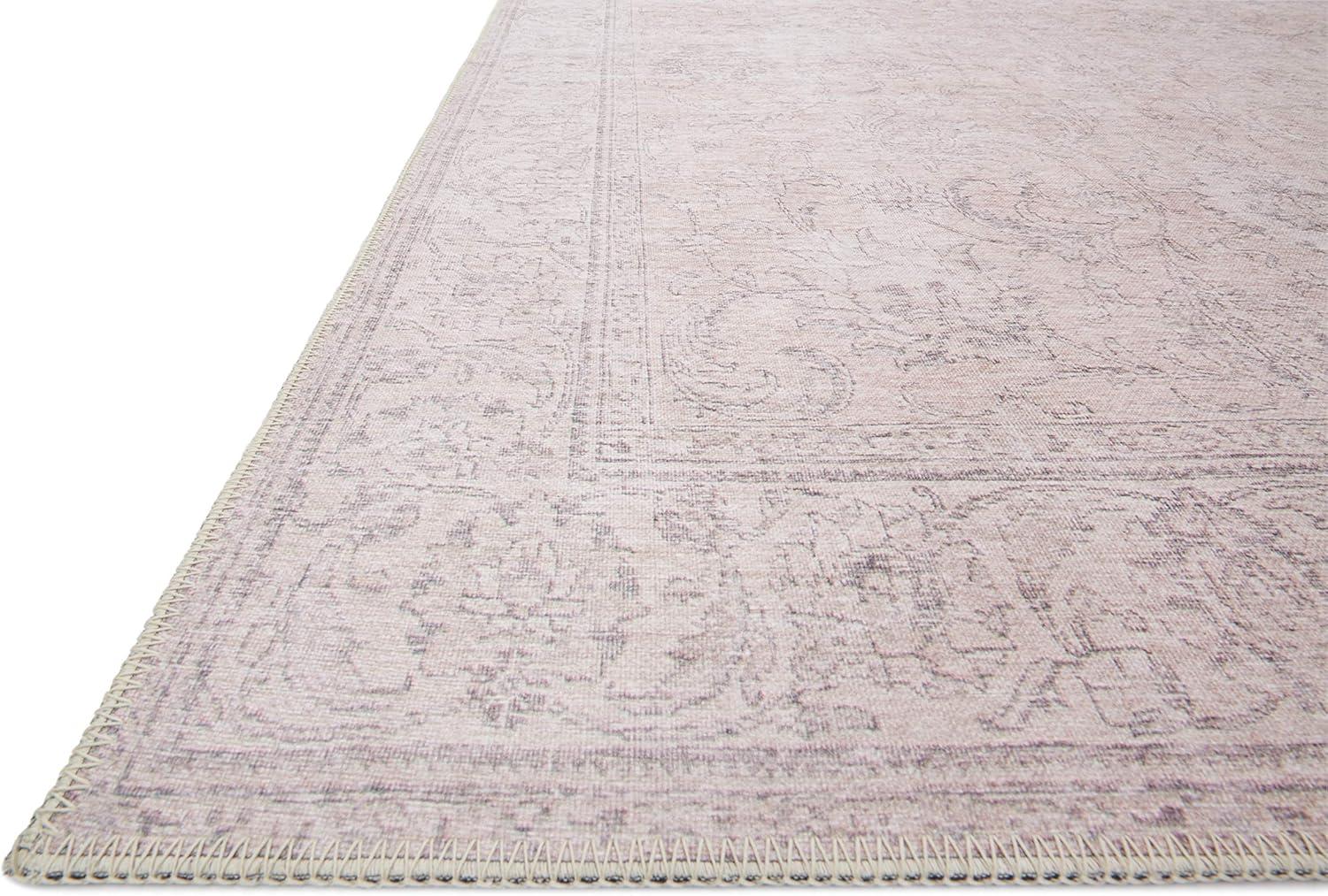 Loloi II Loren Collection LQ-12 Sand Oriental Area Rug 5'-0" x 7'-6"