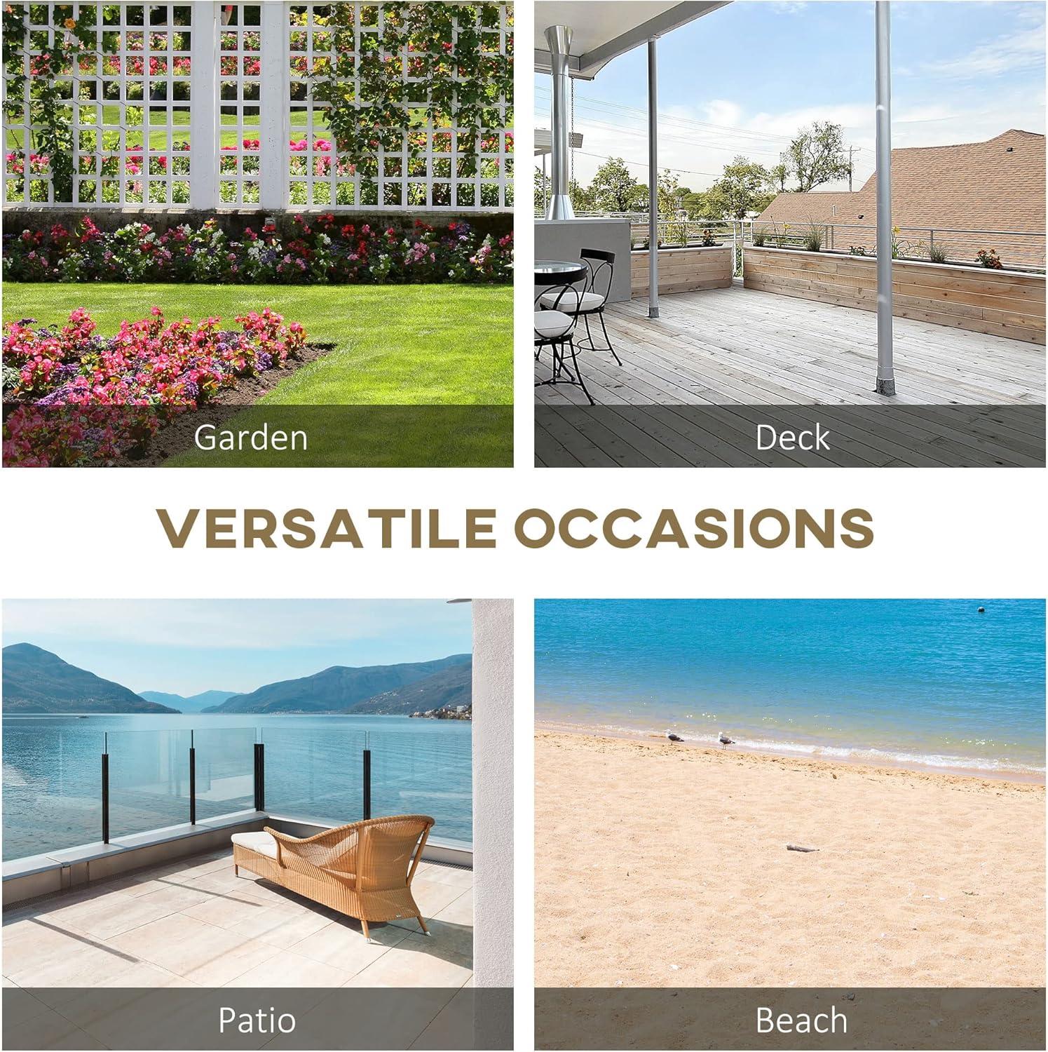 Outsunny 2-Person Wooden Garden Bench, Outdoor Wagon Wheel Porch Bench for Backyard Garden, Support 550 LBS, Rustic Country Style, Brown