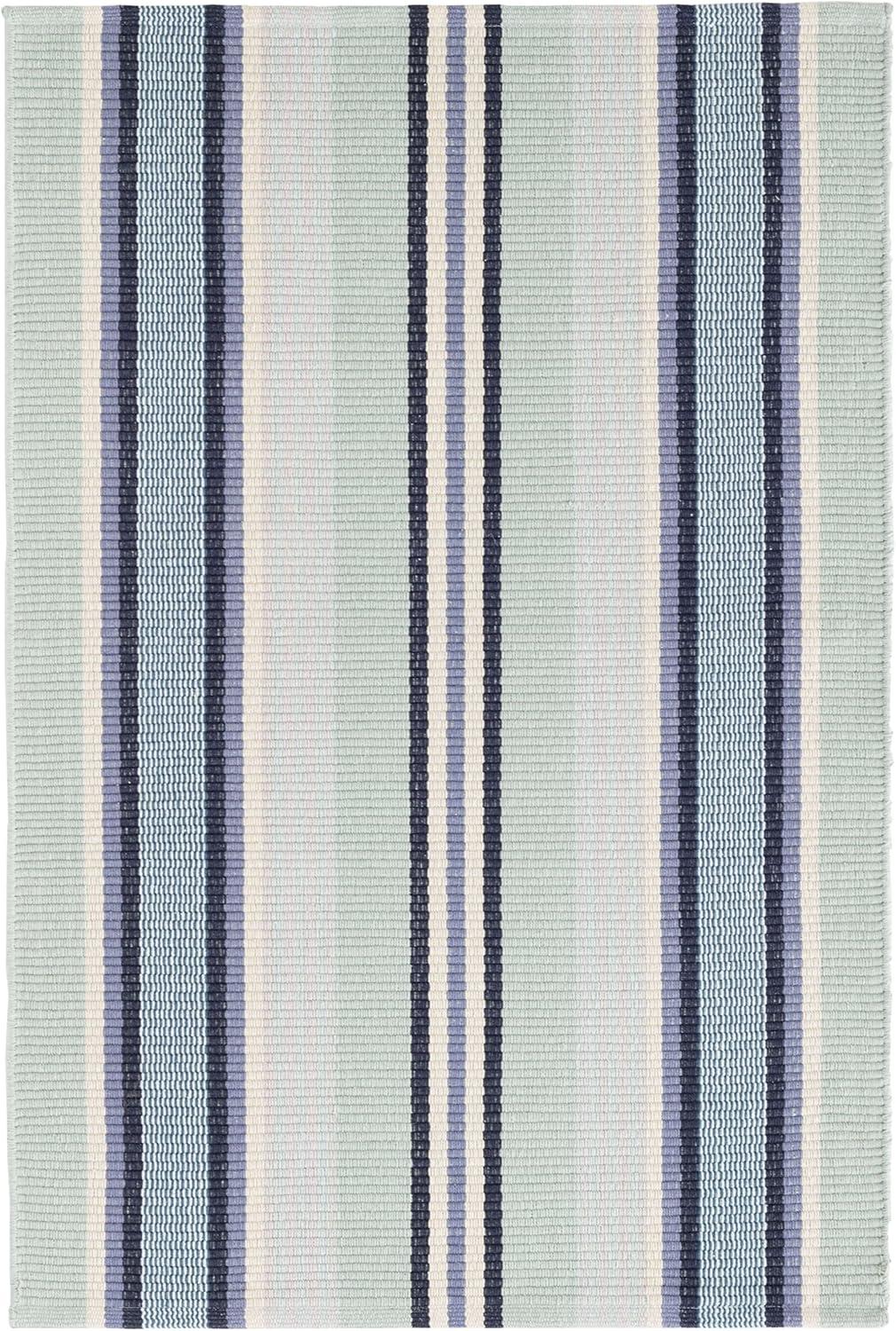 Barbados Stripe Handwoven Cotton Rug