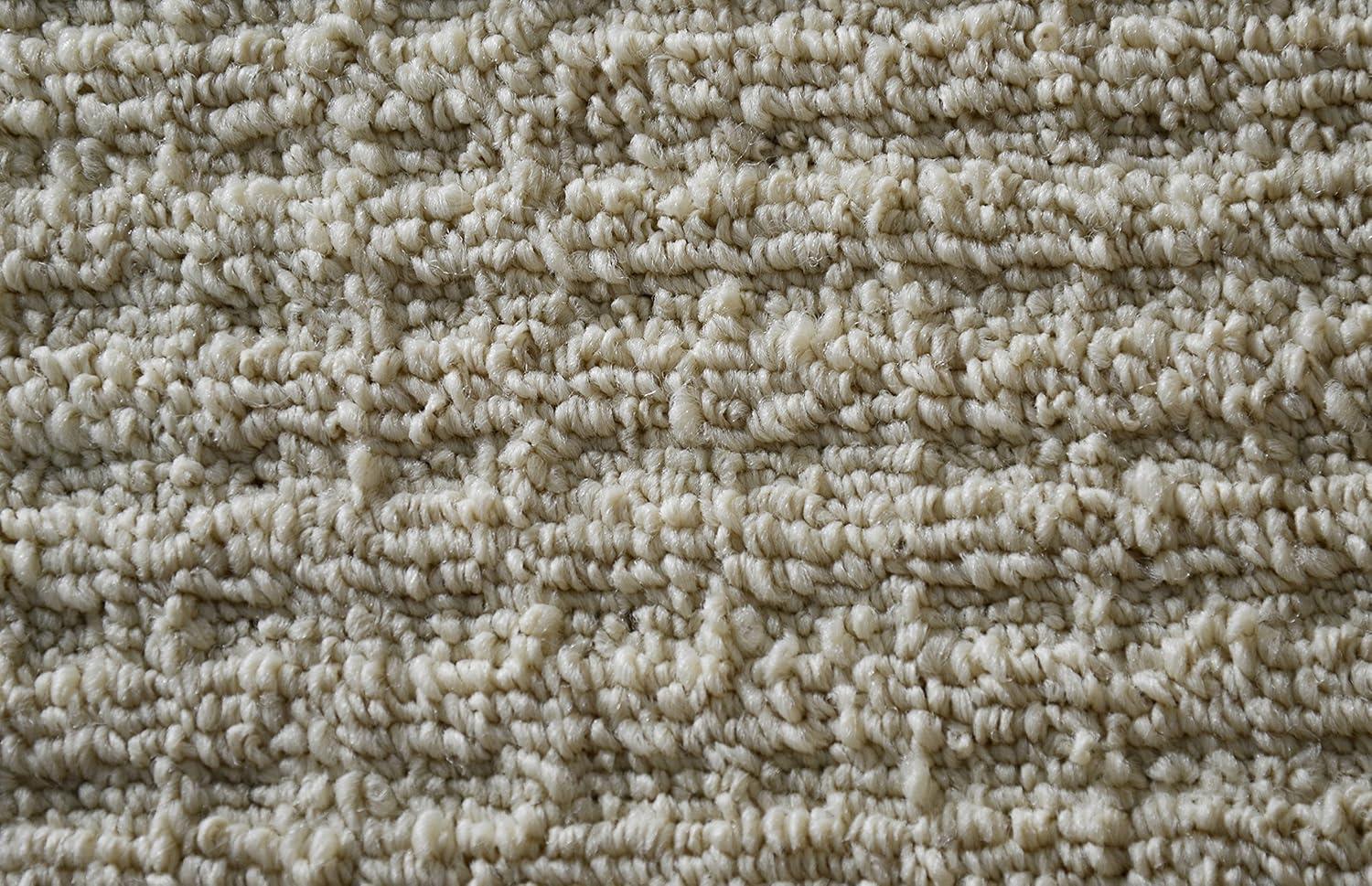 Garland Rug Herald Square 2pc Kitchen Rug Set 18 in. x28 in. Slice & 18 in. x28 in. Mat Ivory