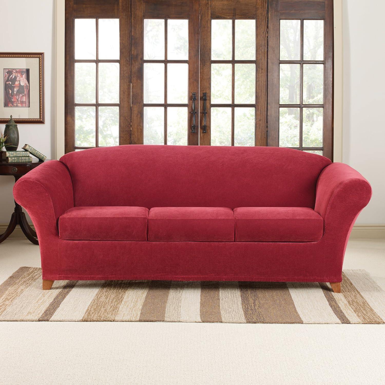 Box Cushion Sofa Slipcover