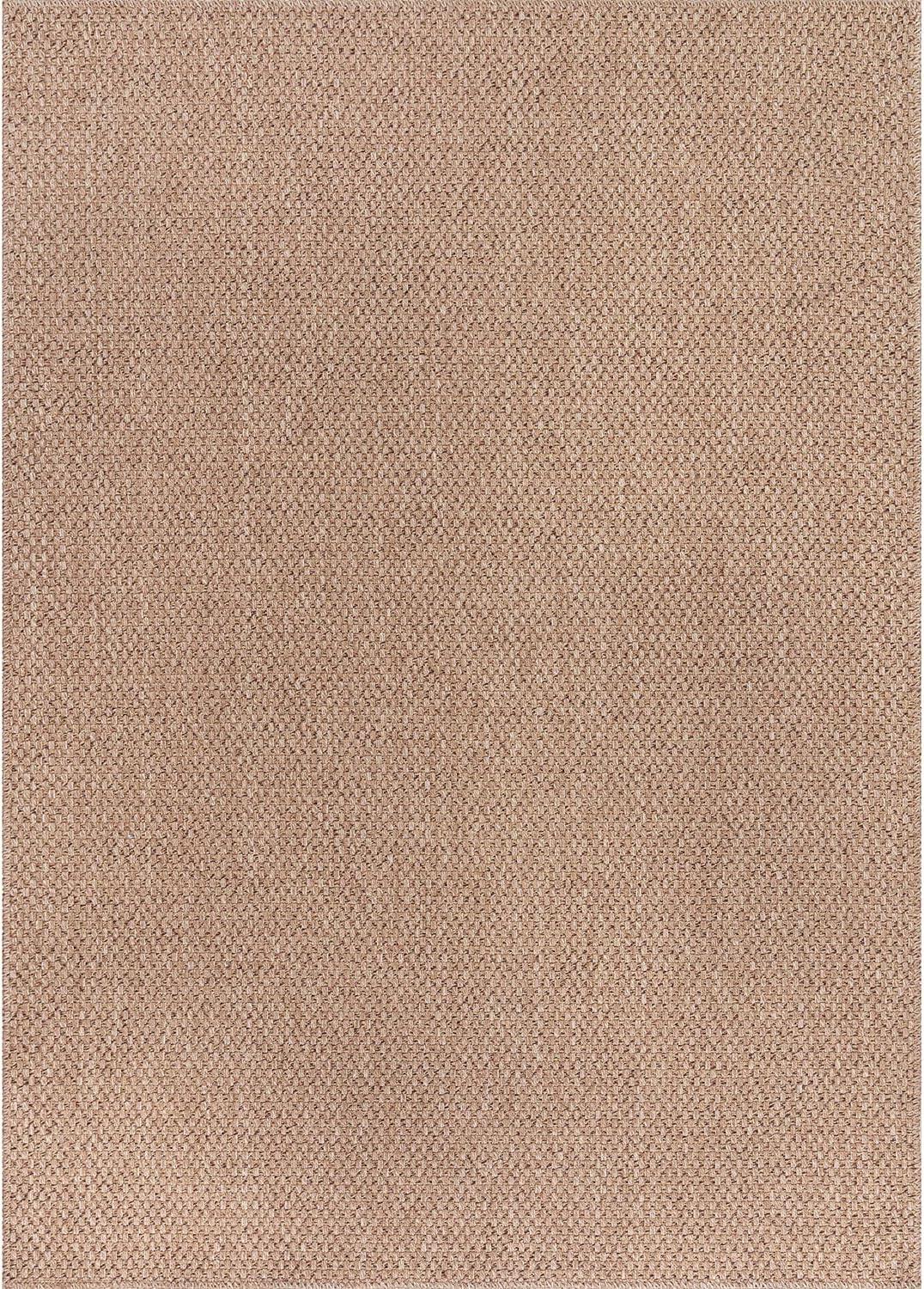 4'x6' Pata Hand Woven Chunky Jute Area Rug, Natural - JONATHAN Y