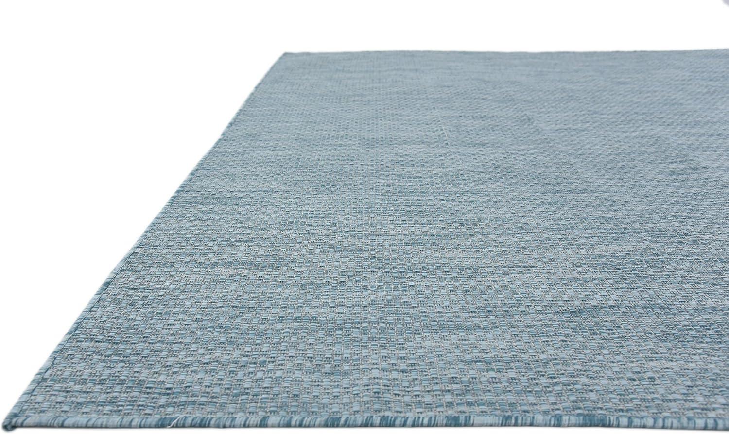 Unique Loom Outdoor Solid Solid Woven Area Rug