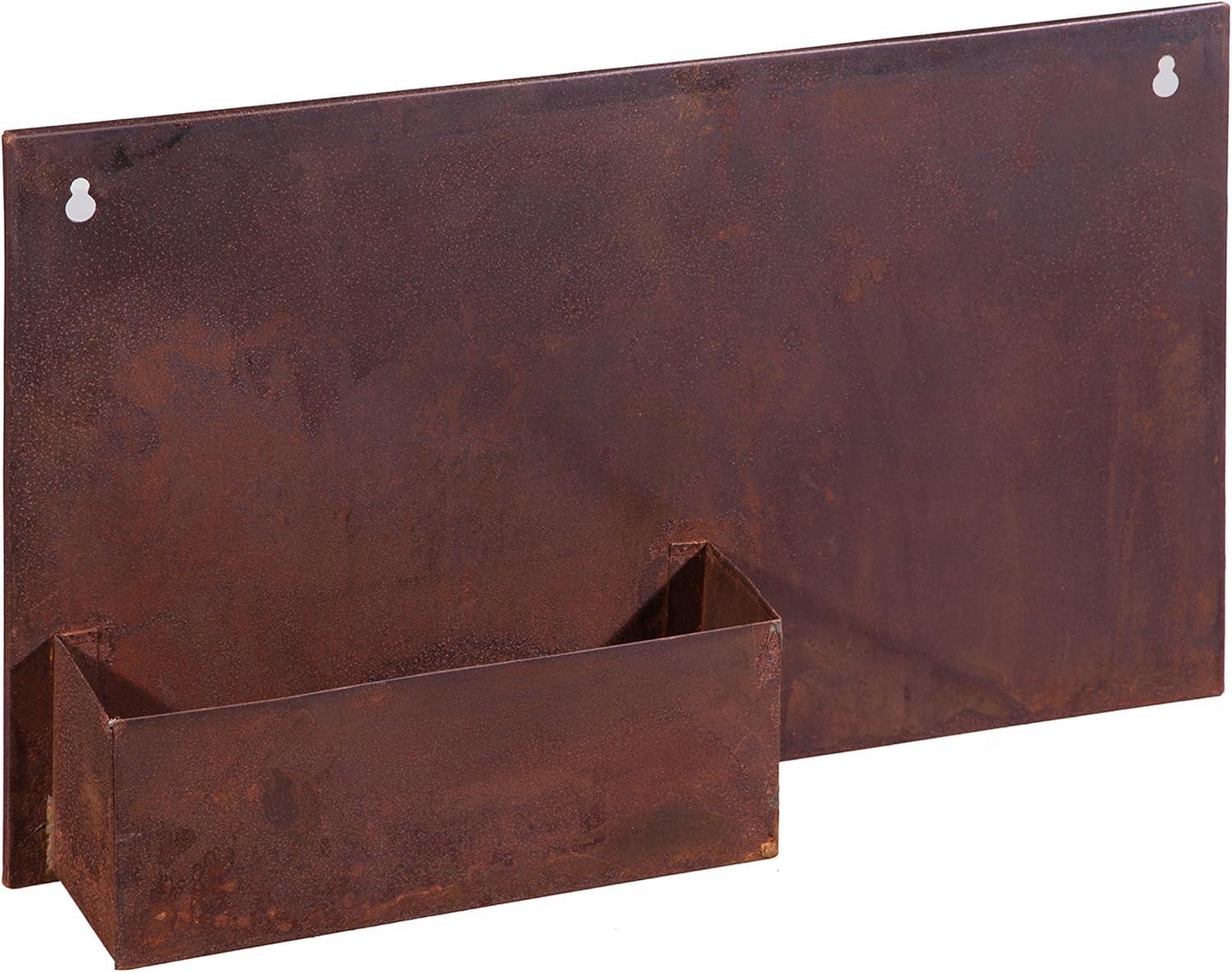 Kaiser Rust Finish Metal Indoor/Outdoor Wall Planter