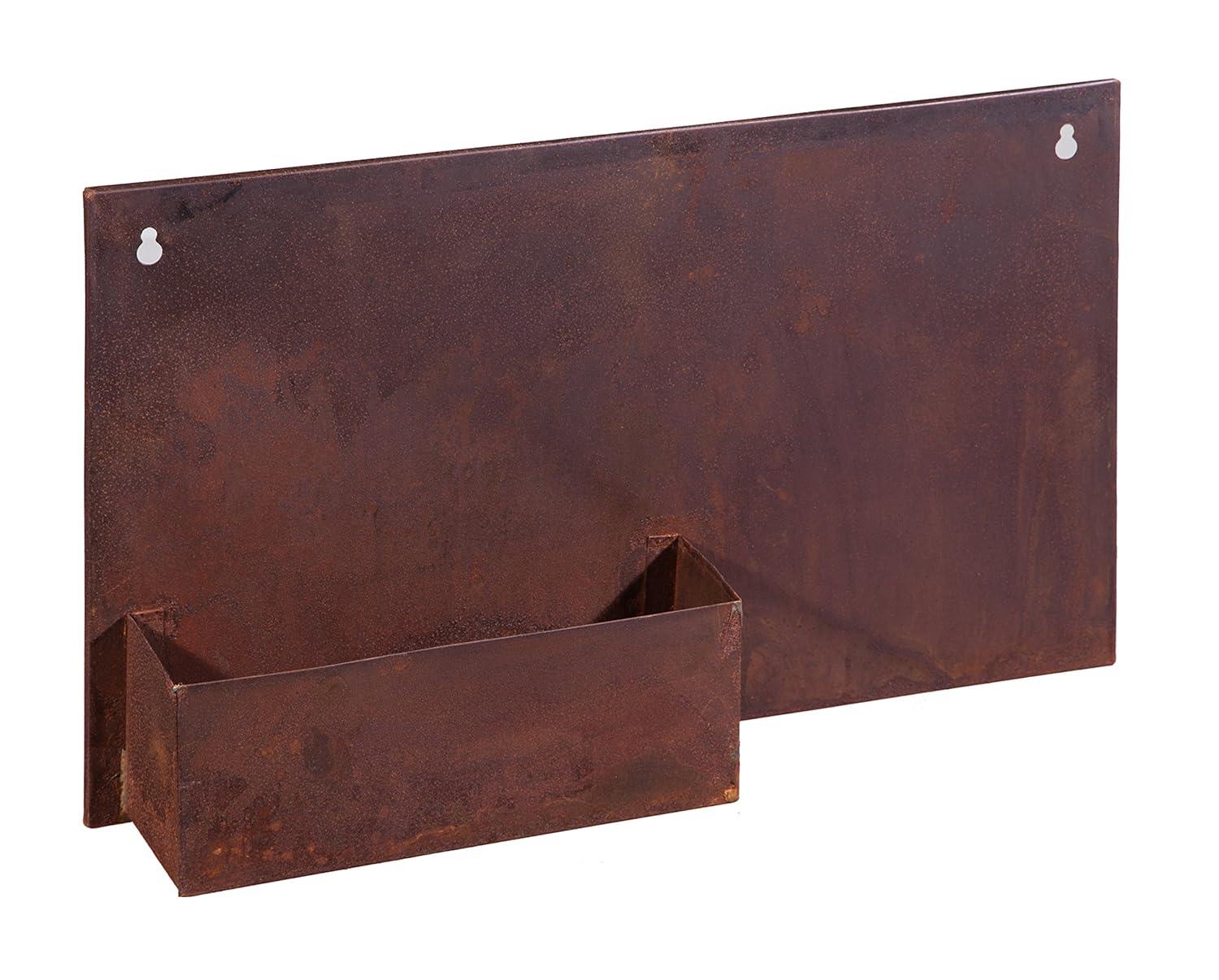 Kaiser Rust Finish Metal Indoor/Outdoor Wall Planter