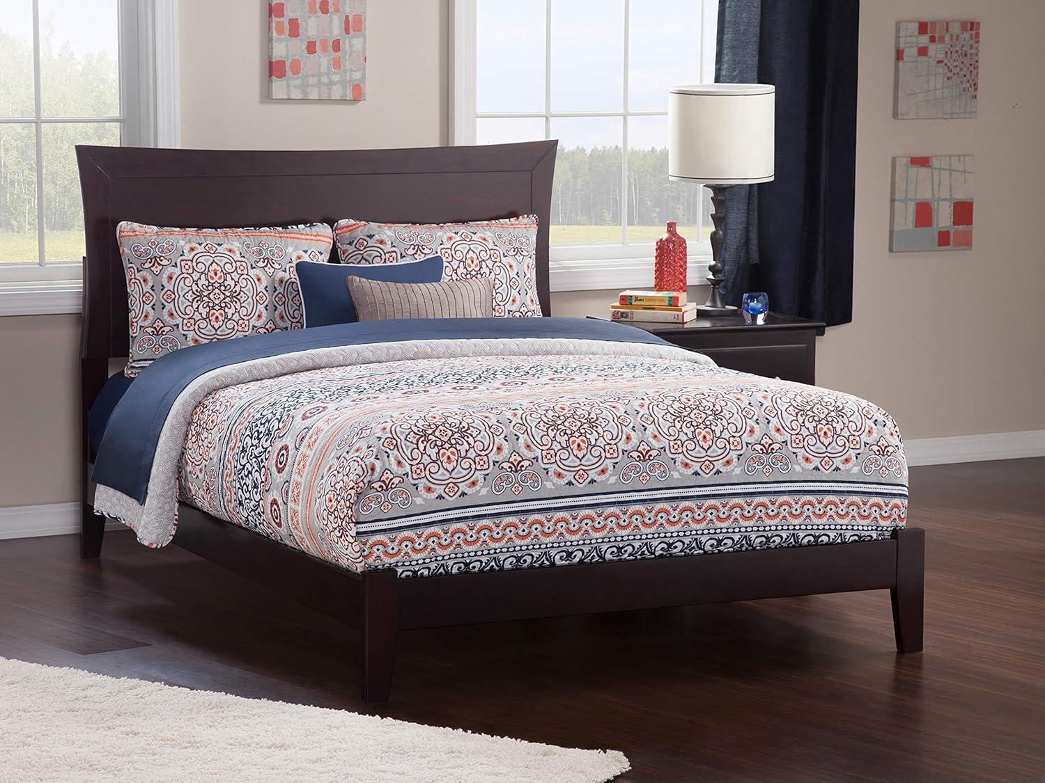 Metro Low Profile Solid Wood Platform Bed