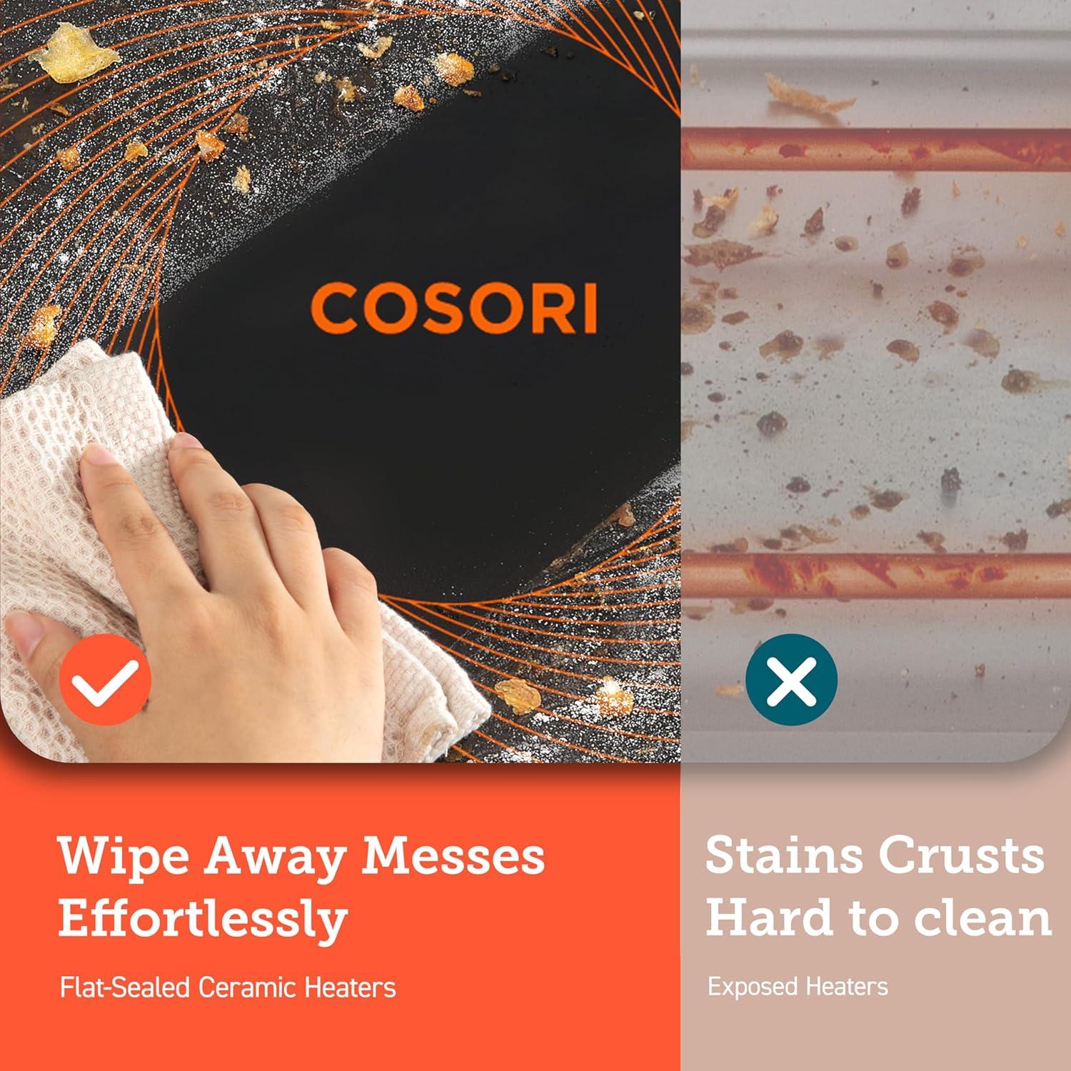 COSORI 26-Quart Stainless Steel Digital Air Fryer Oven