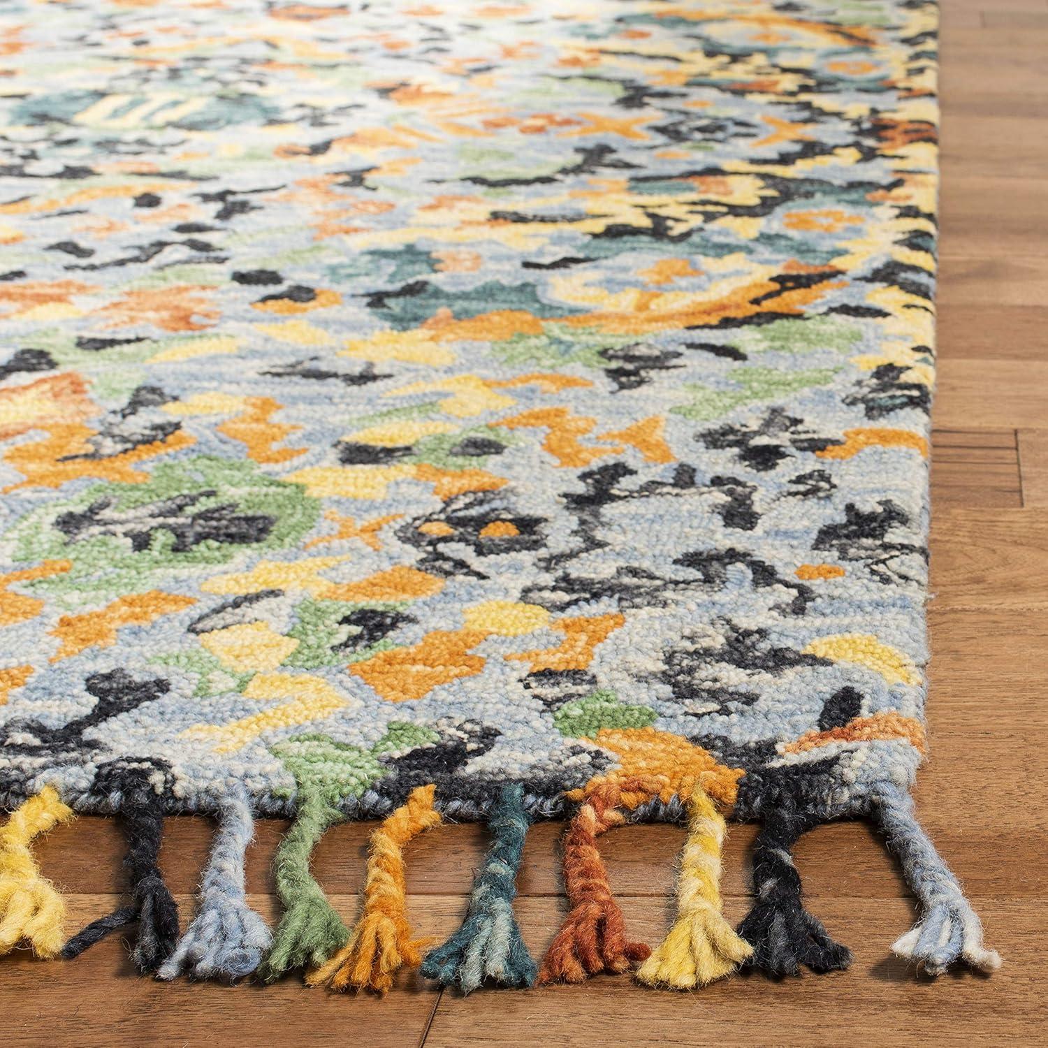 Safavieh Hand Tufted Wool;Cotton Abstract Indoor Rug