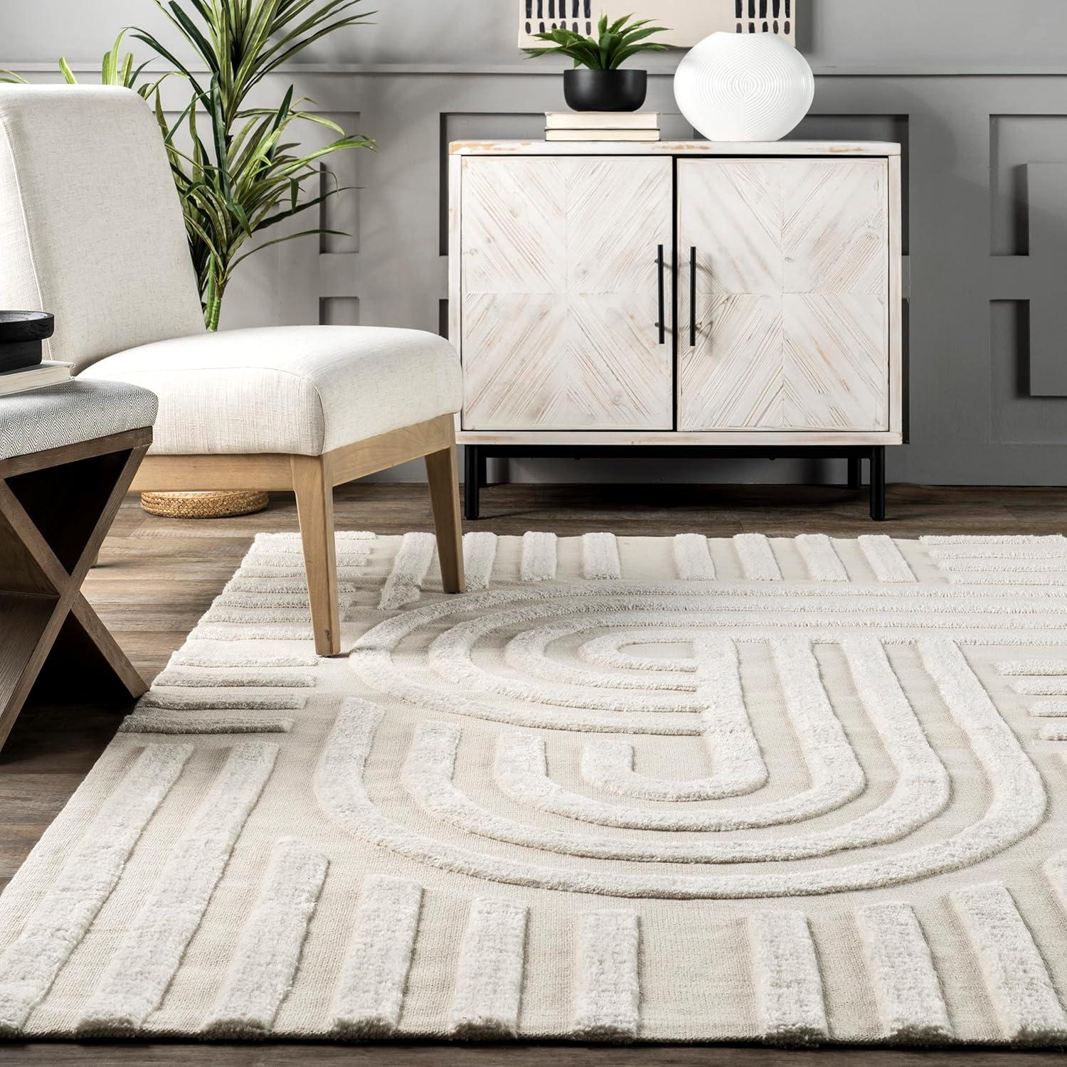 Arvin Olano x Rugs USA Downtown Textured Area Rug