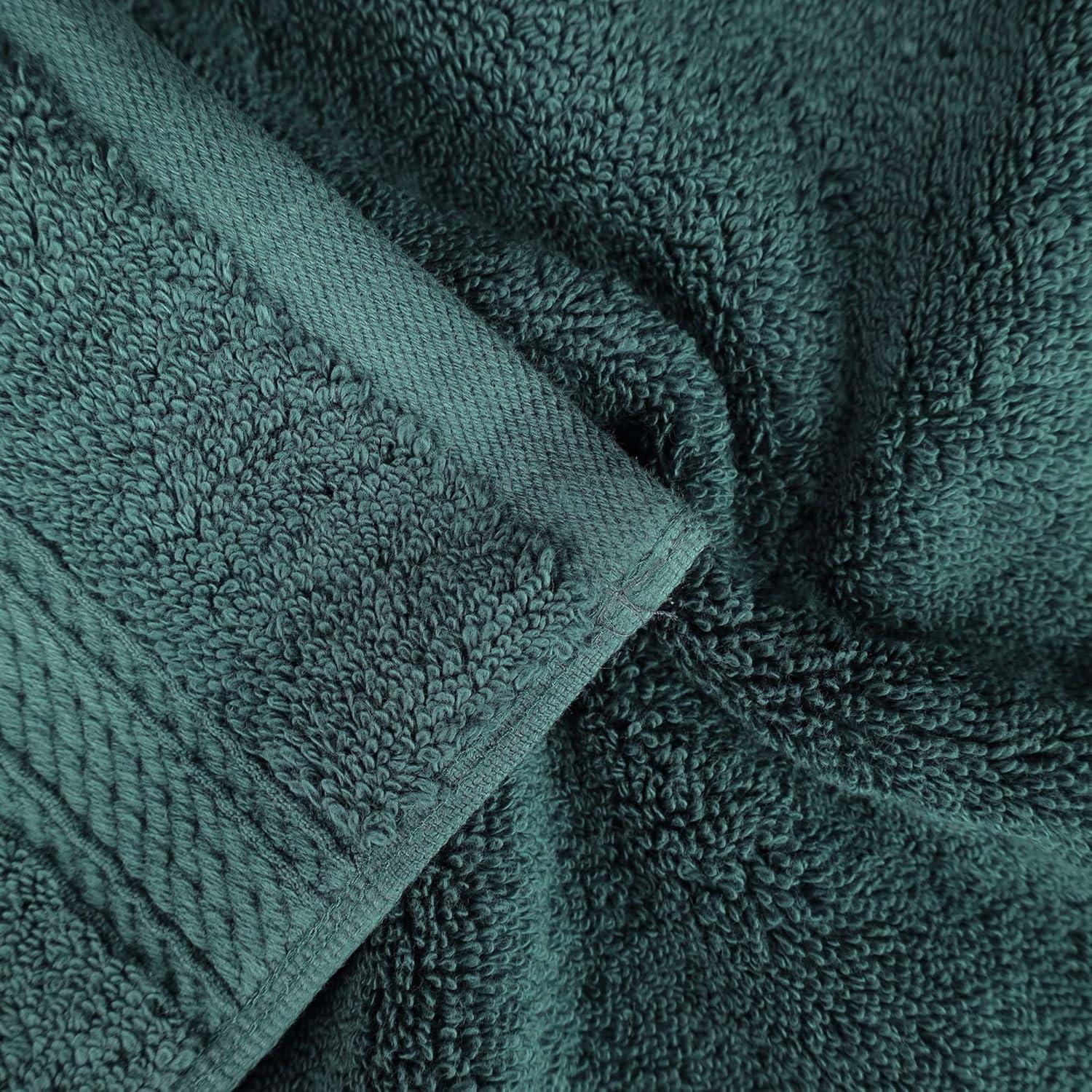 Teal Egyptian Cotton Ultra Plush 9-Piece Towel Set