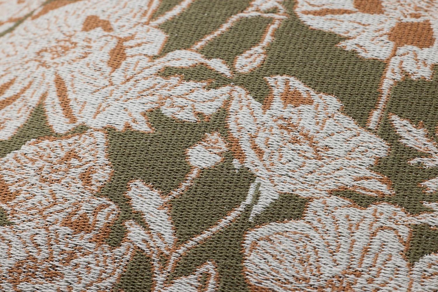 Matilda Pillow x Chris Loves Julia x Loloi - Olive and Orange