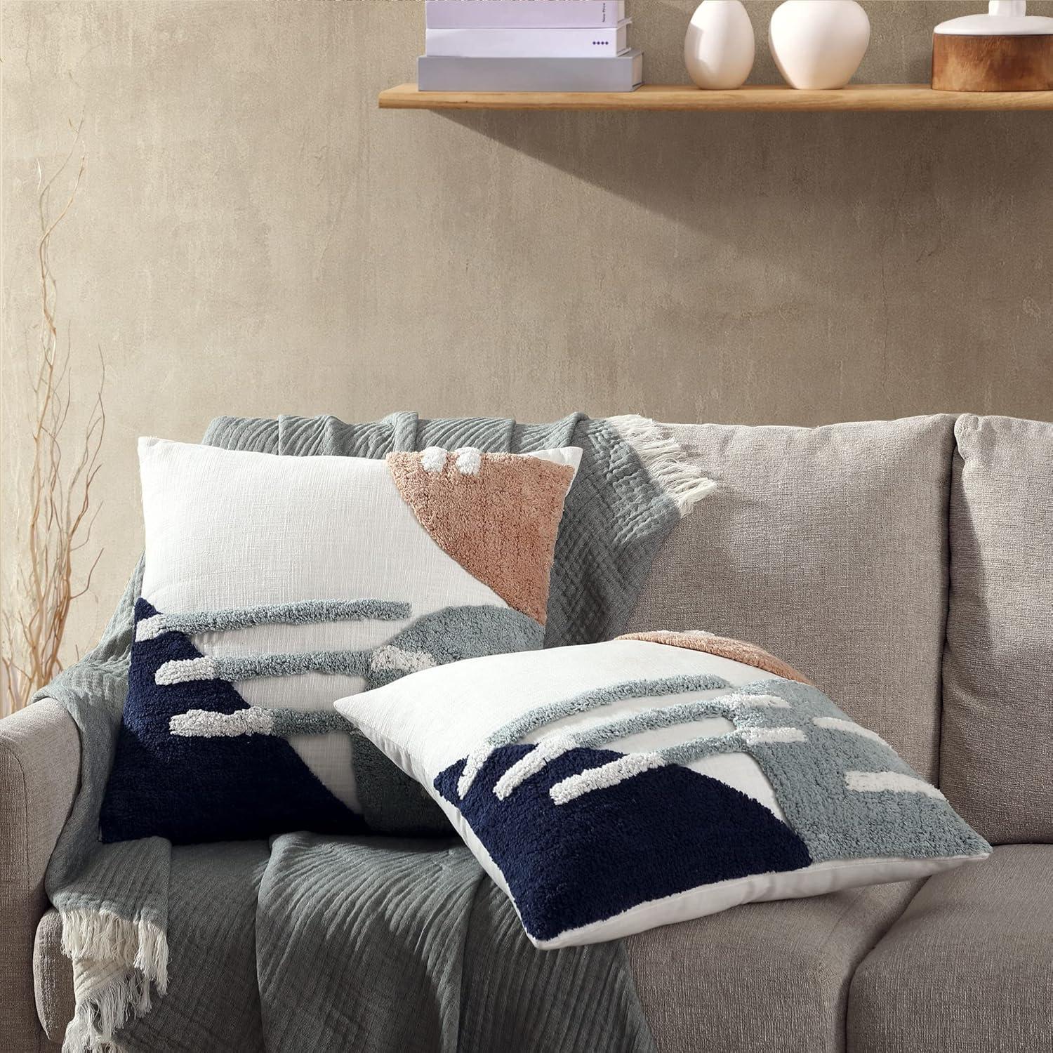 Brielle Teagan Textured Throw Pillow, Set Of 2 & Reviews | Wayfair
