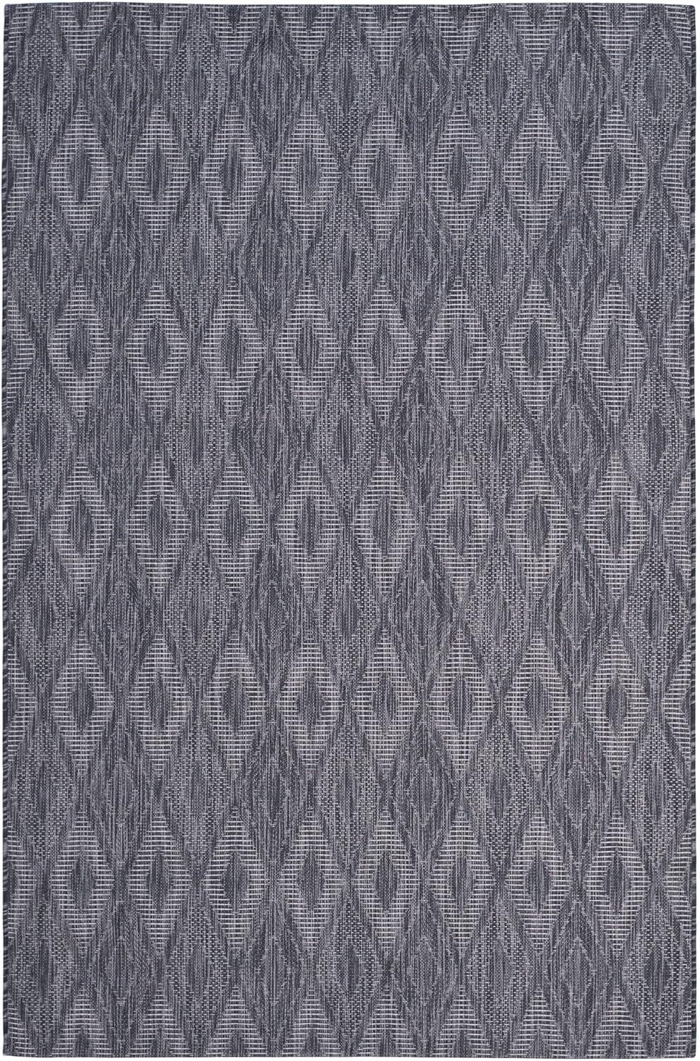 Courtyard CY8522 Power Loomed Indoor and Outdoor Area Rug - Brown/Brown - 5'3"x7'7" - Safavieh
