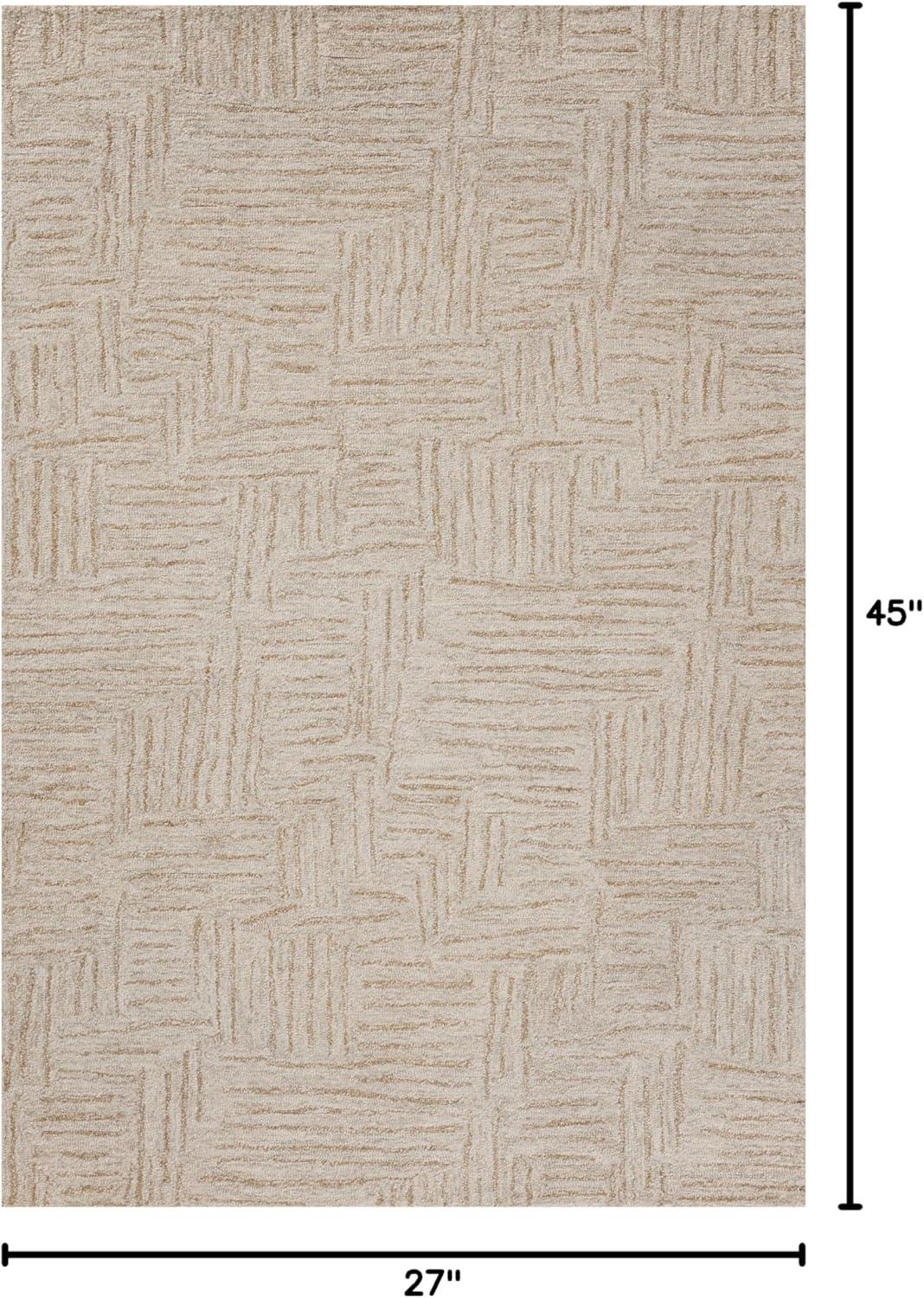 Chris Loves Julia x Loloi Polly Smoke / Sand Area Rug