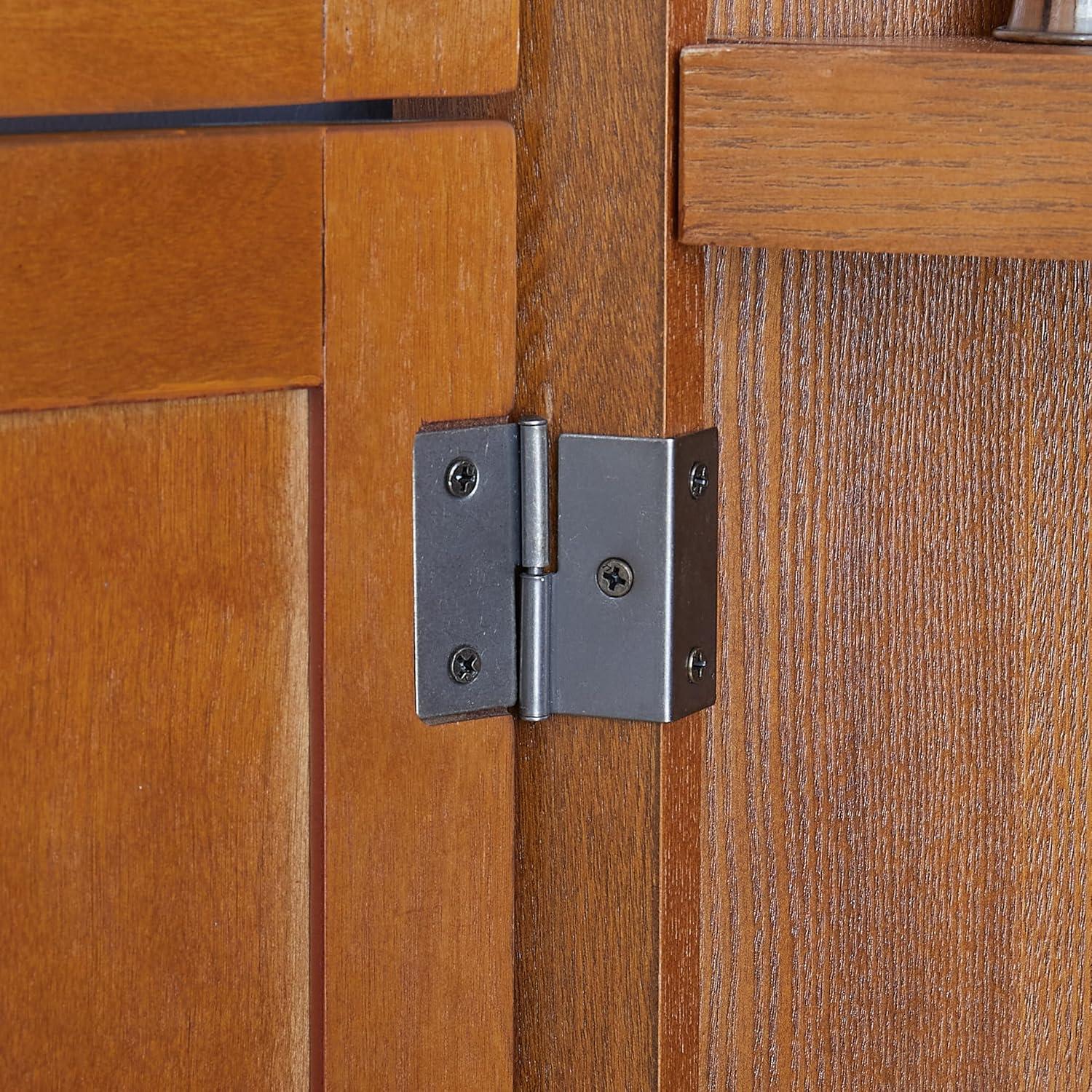 Miekor 4-Tier 72" Corner Kitchen Pantry Storage Cabinet with 8 Doors Tall Storage Cabinet, Corner Cabinet and Adjustable Shelves, Home farmhouse bookshelf Cabinet for Bathroom, Living room, Kitch 1014