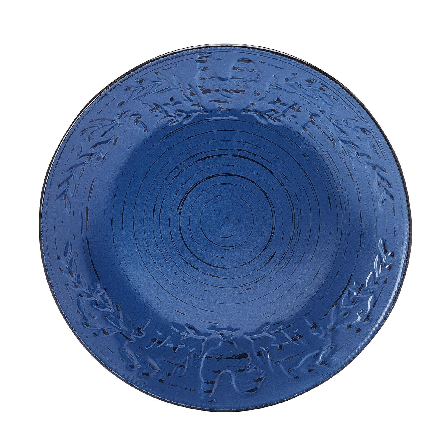 Pfaltzgraff Pfaltzgraff Trellis Rooster 12-Piece Dinnerware Set, Service For 4