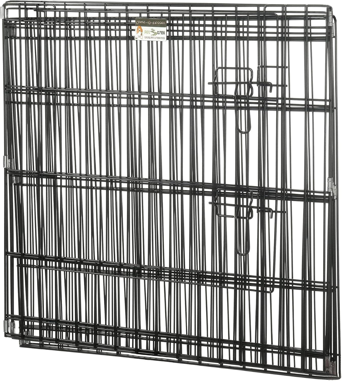 Puppy Playpen ? Foldable Metal Exercise Enclosure ? Eight 24x24-Inch Panels ? Indoor/Outdo