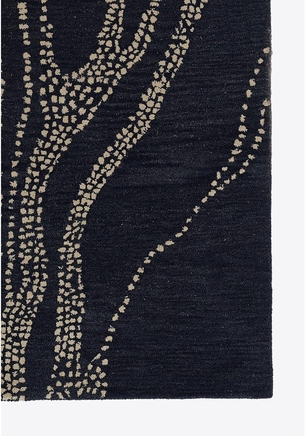 Momeni Simba Tree Handtufted Rug Navy Blue