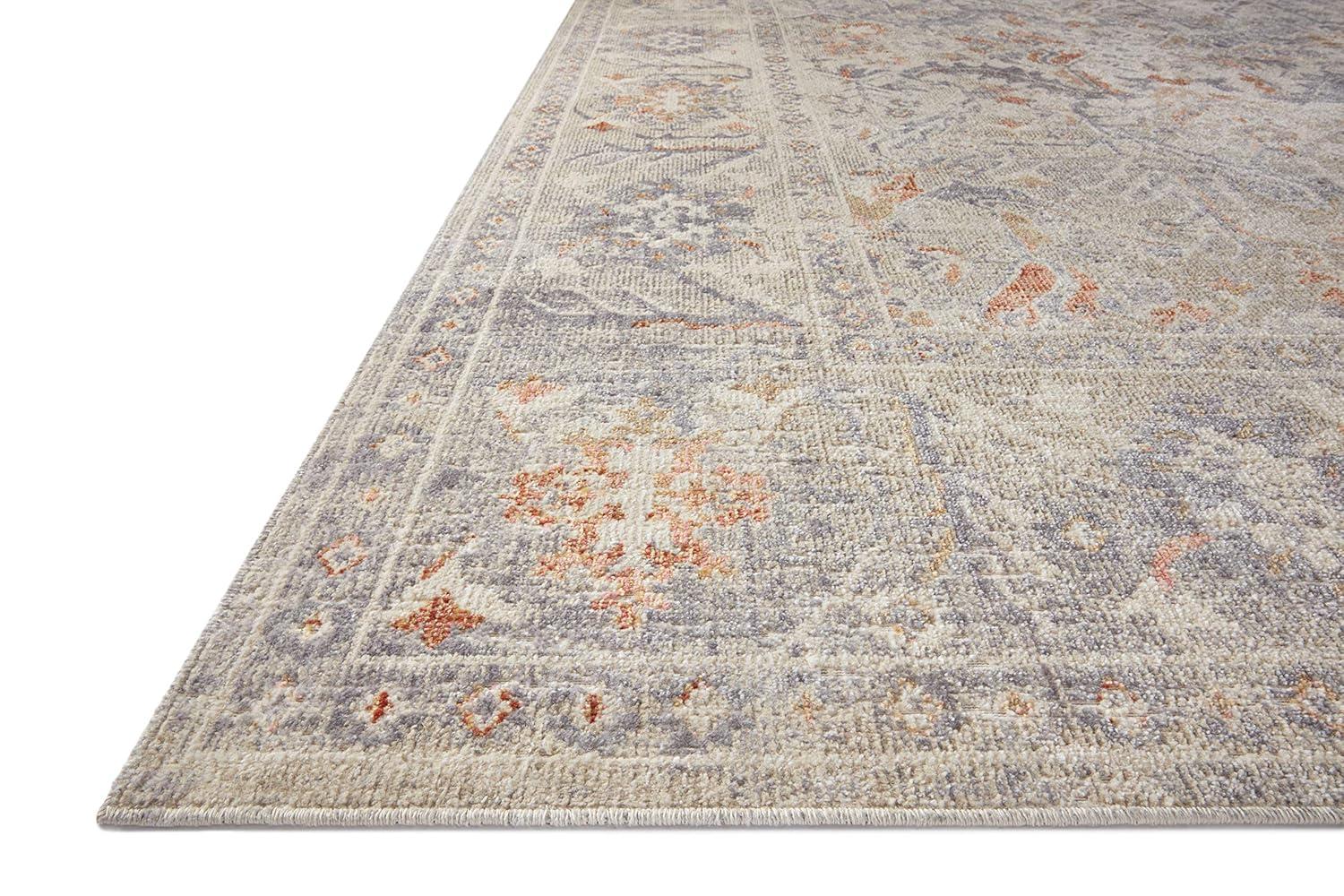 Rosemarie Oatmeal/Lavender Rug