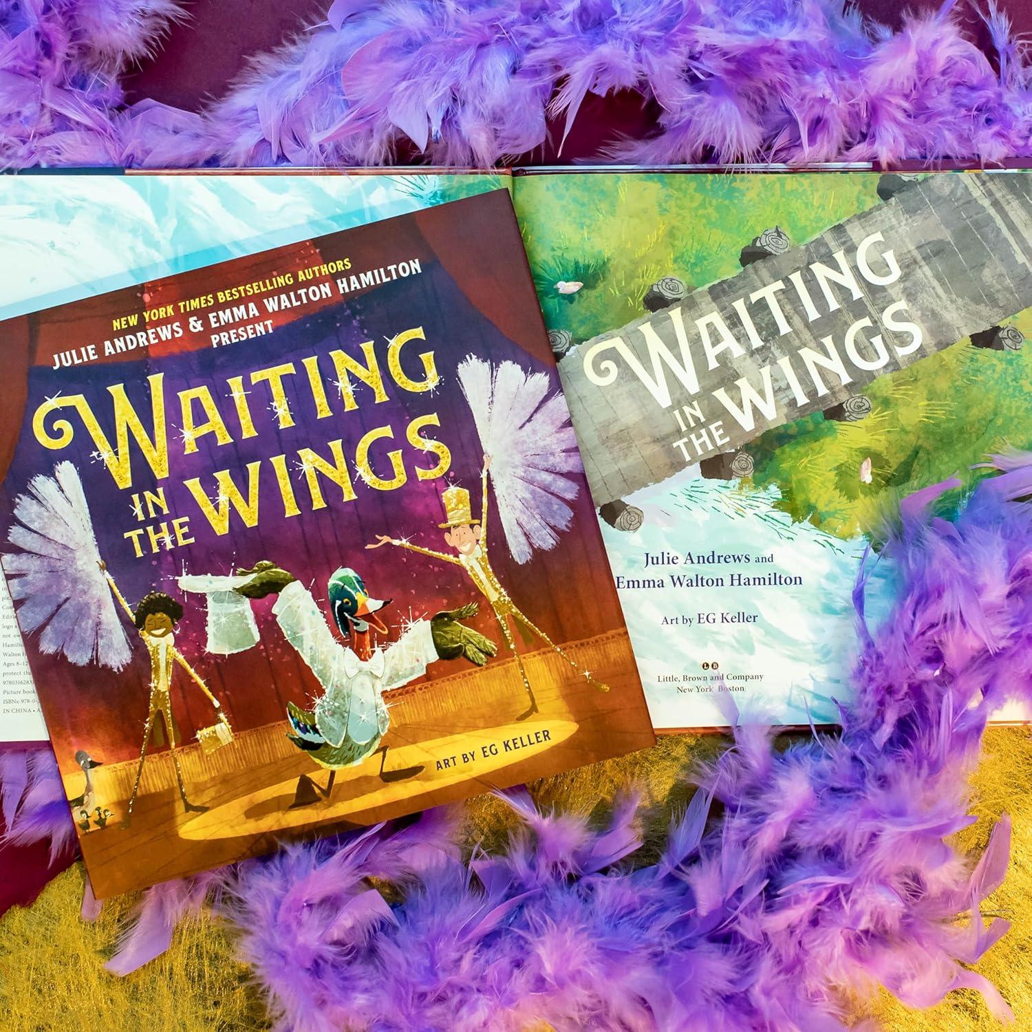 Waiting in the Wings - by  Julie Andrews & Emma Walton Hamilton (Hardcover)