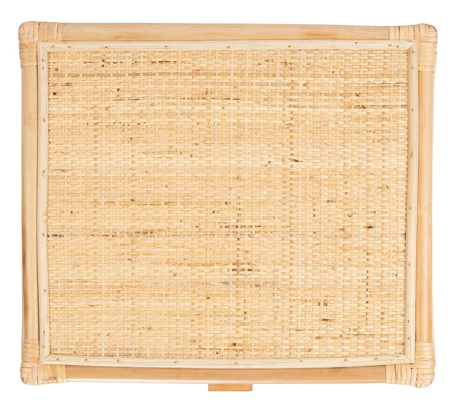 Roya 1 Drawer 1 Shelf Nightstand - Natural - Safavieh.