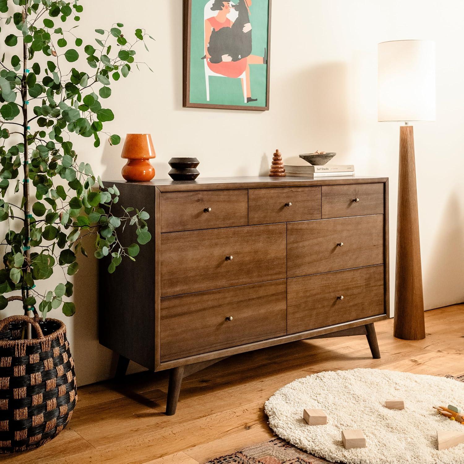 Palma 7 Drawer 53" W Double Dresser