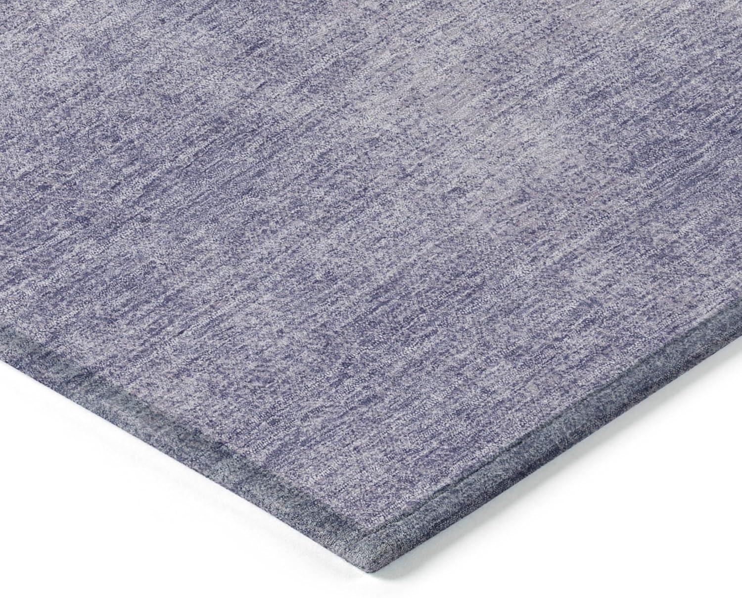 Machine Washable Indoor/Outdoor Chayden ACN1018 Purple