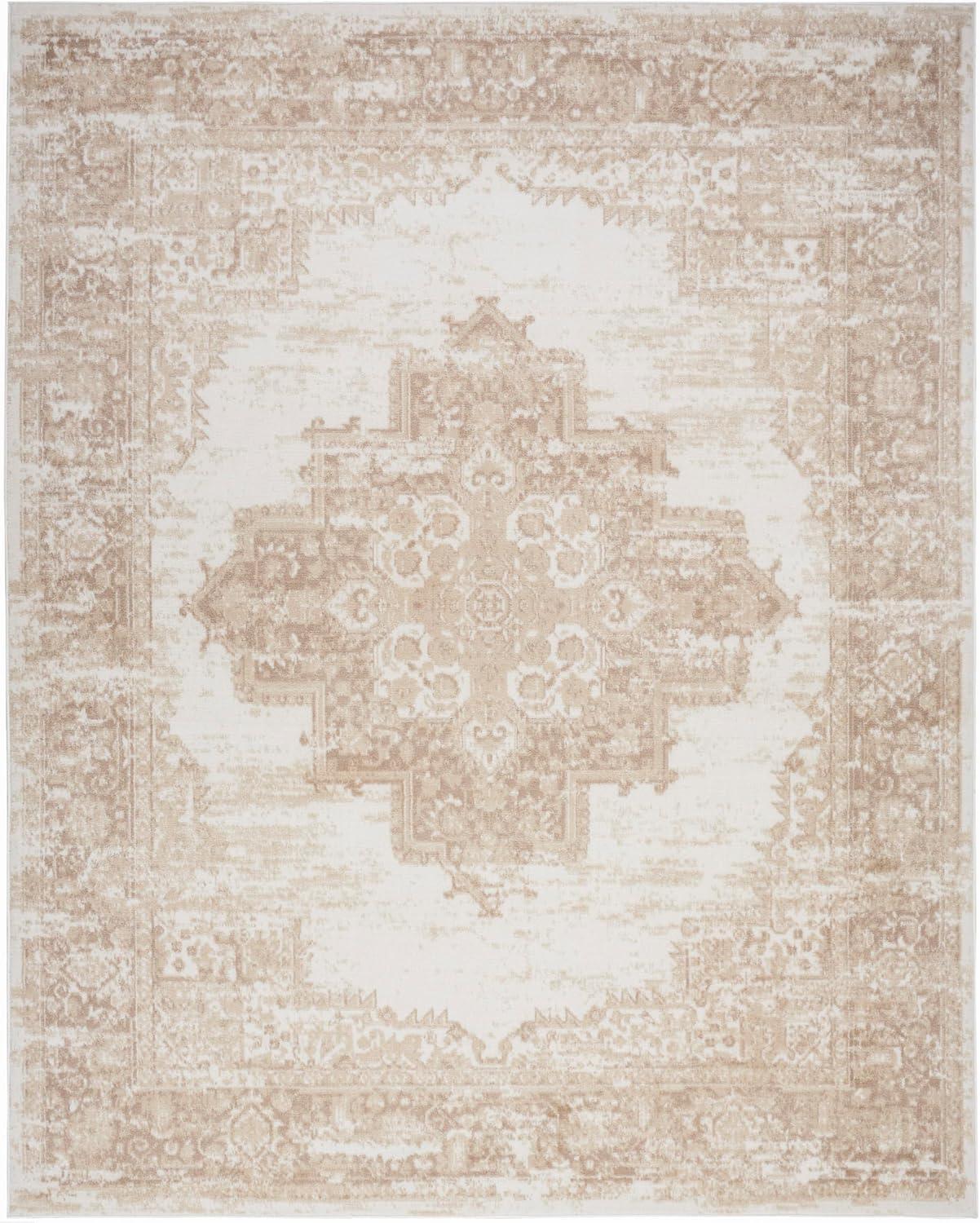 Nourison Grafix Center Medallion Area Rug