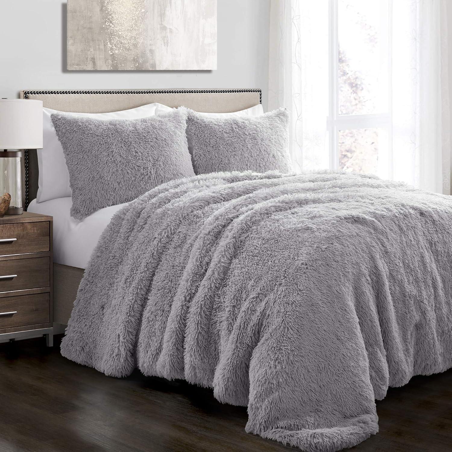 Lush Decor Reyna Microfiber 3 Piece Comforter Set