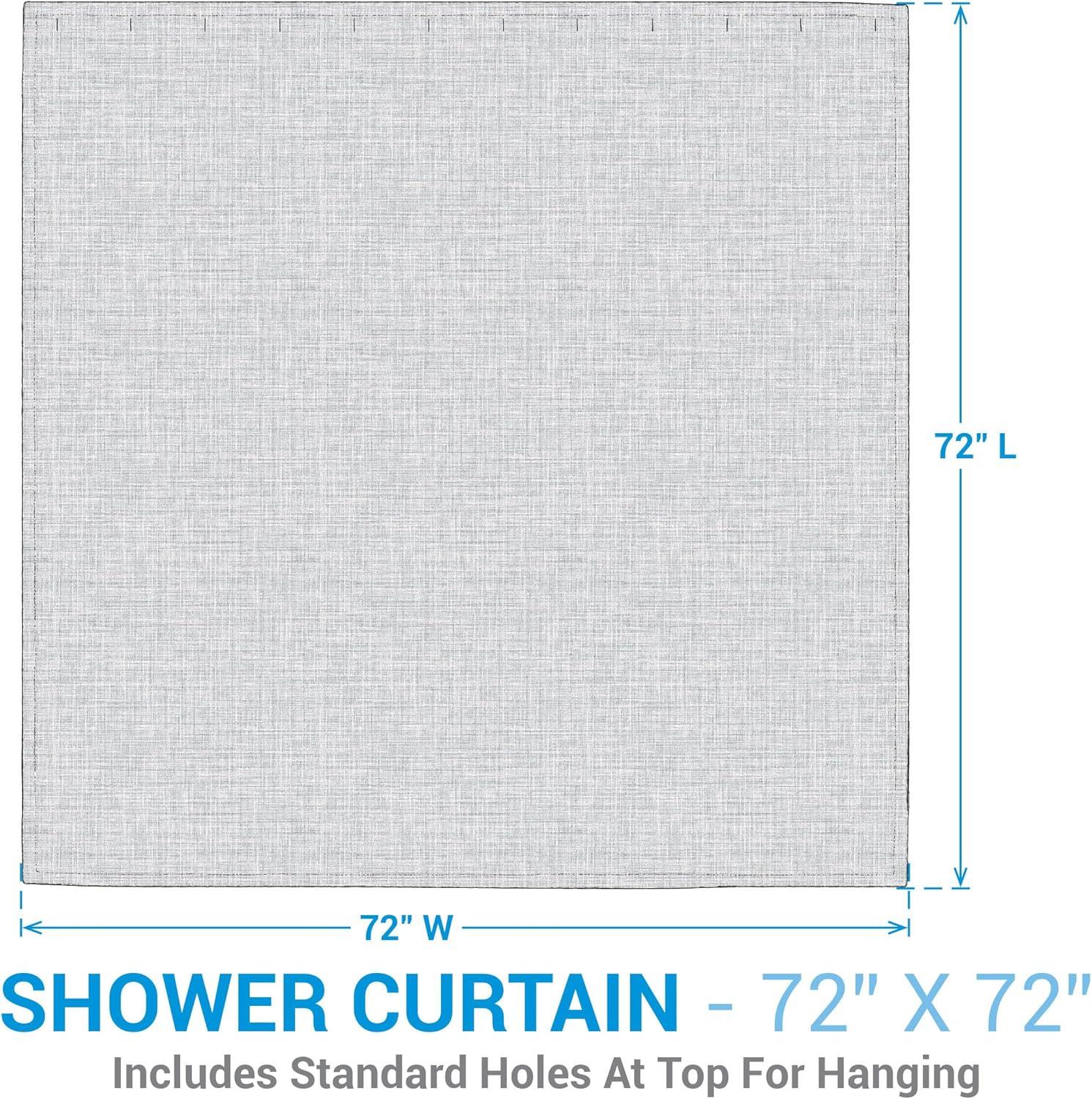 Park Designs Sturbridge Shower Curtain - Black