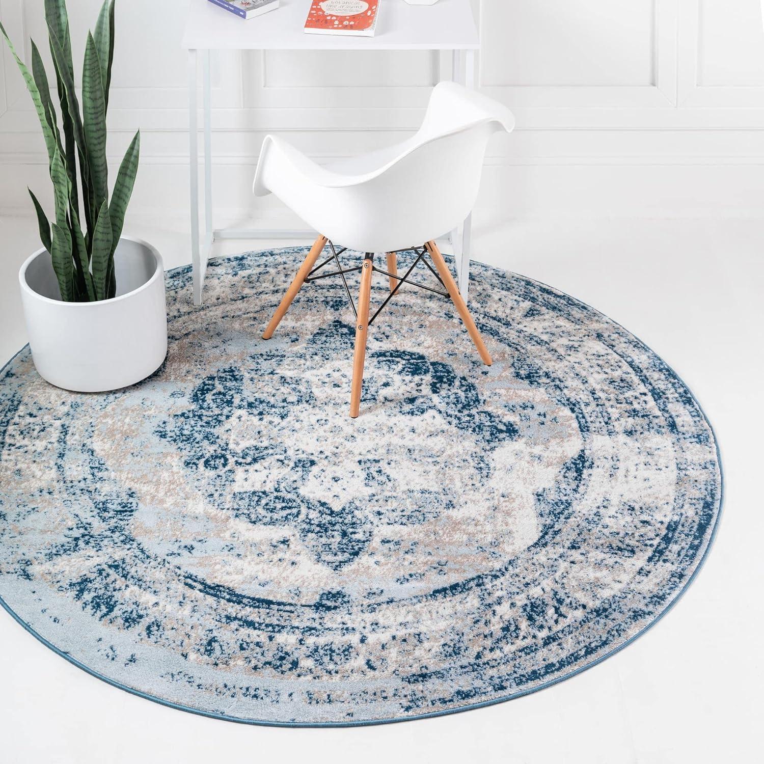 Brandt Oriental Blue Area Rug