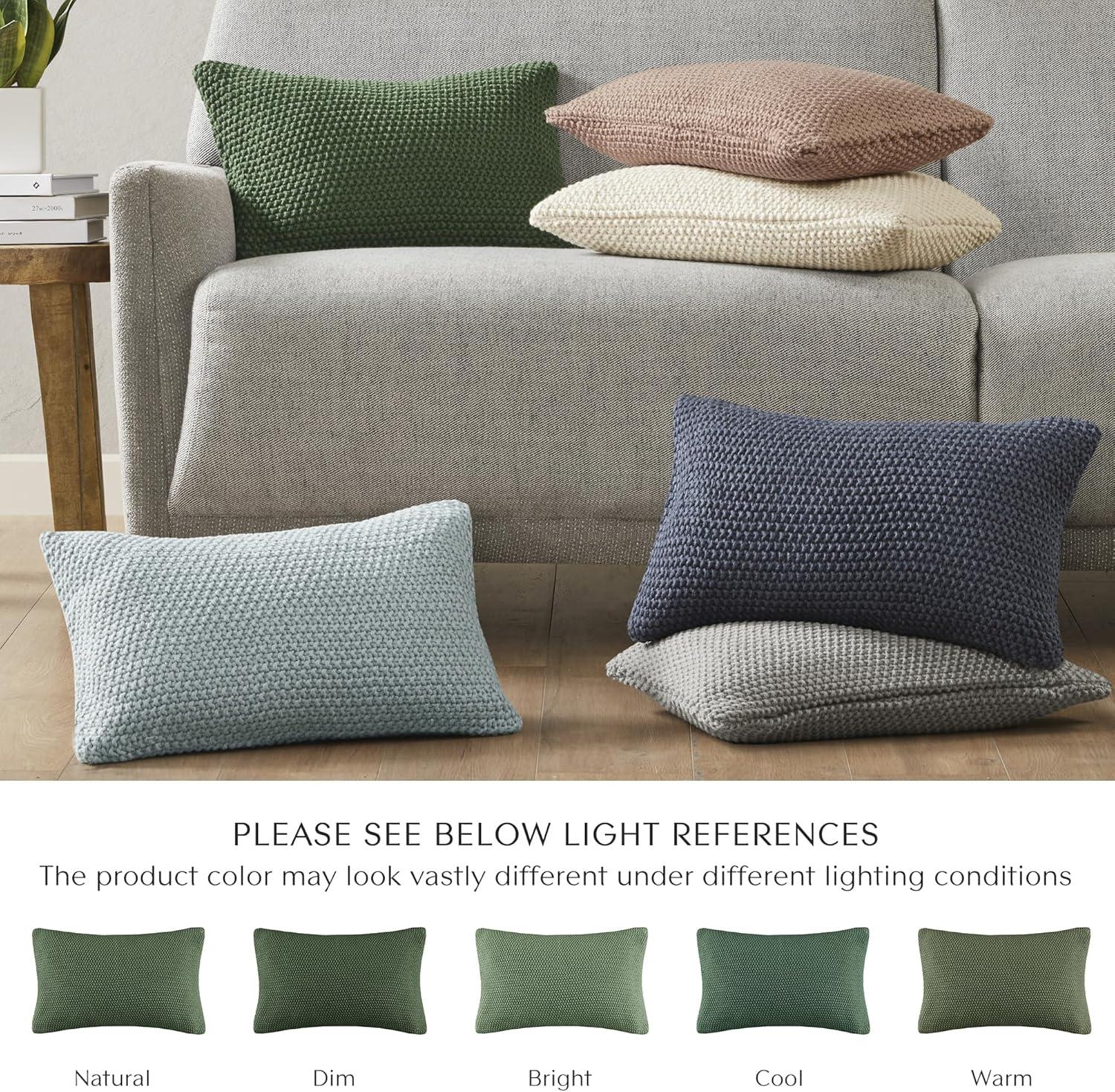 Bree Knit Oblong Pillow Sham