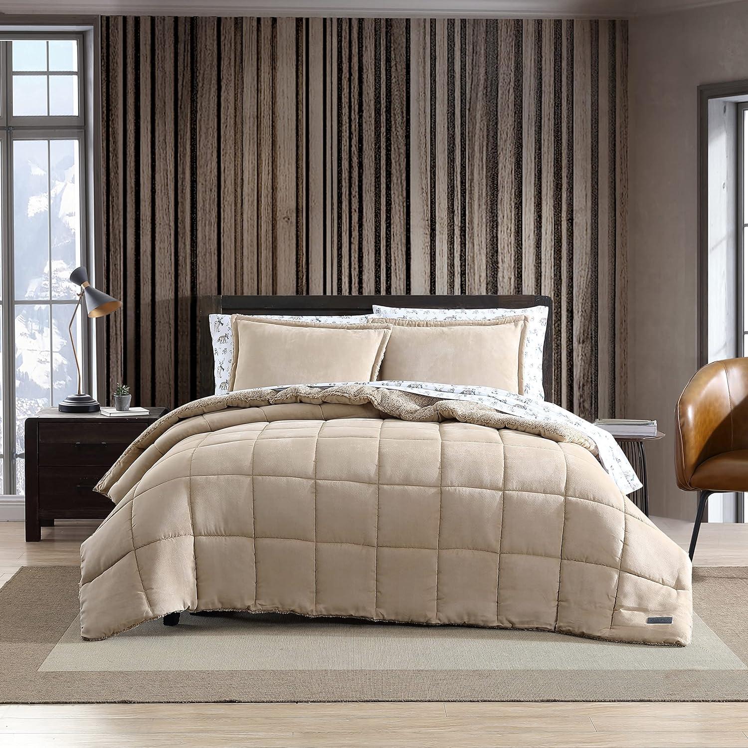 Eddie Bauer Sherwood Reversible Microsuede Comforter Set