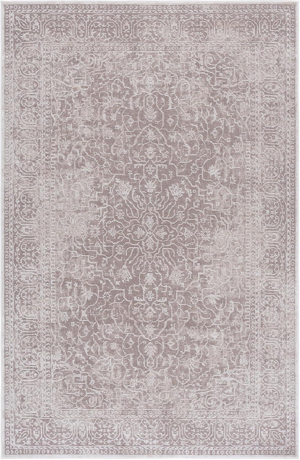 Reflection RFT670 Power Loomed Indoor Area Rug - 6'x9' - Beige/Cream - Safavieh