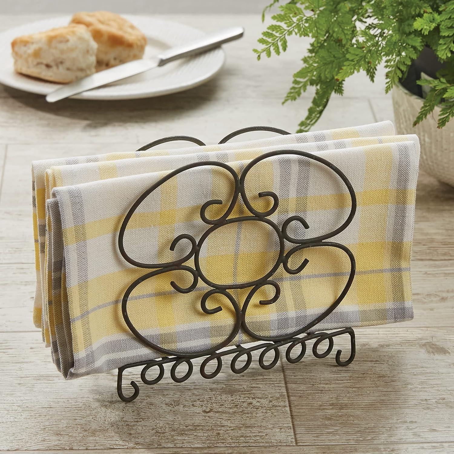 Park Designs Garden Gate Napkin Holder - Cream