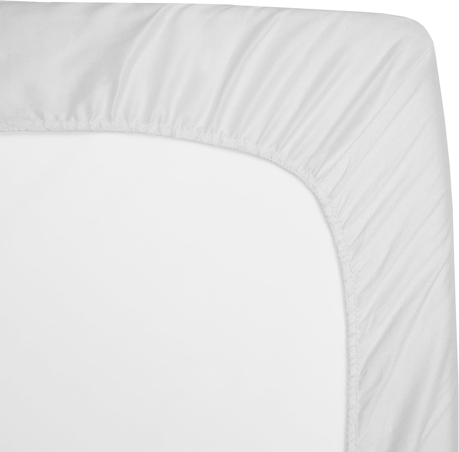 TL Care Playard Size Waterproof Fitted Quilted Mattress Pad Cover