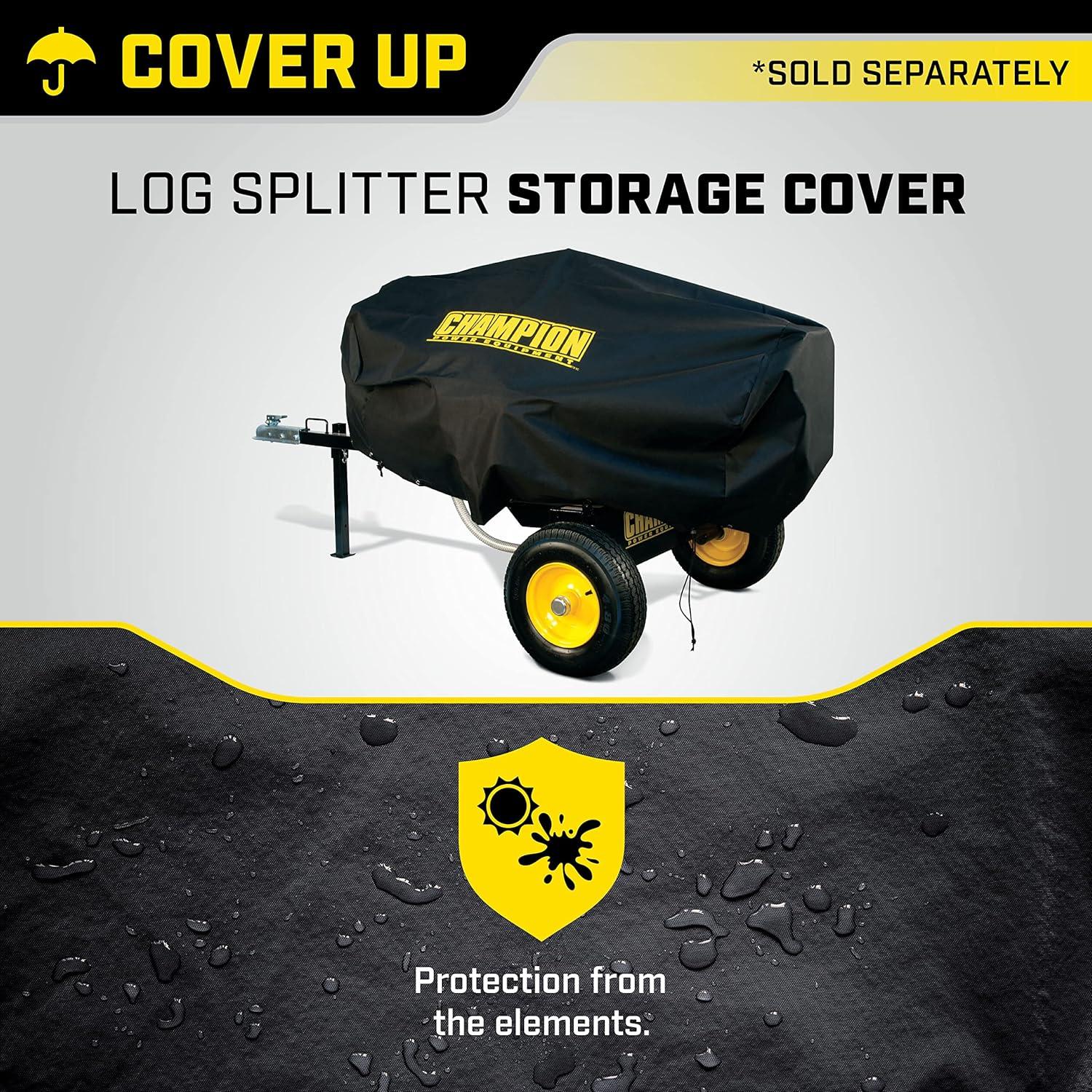 Champion Power Equipment 90055 Weather-Resistant Storage Cover for 30-37-Ton Log Splitters