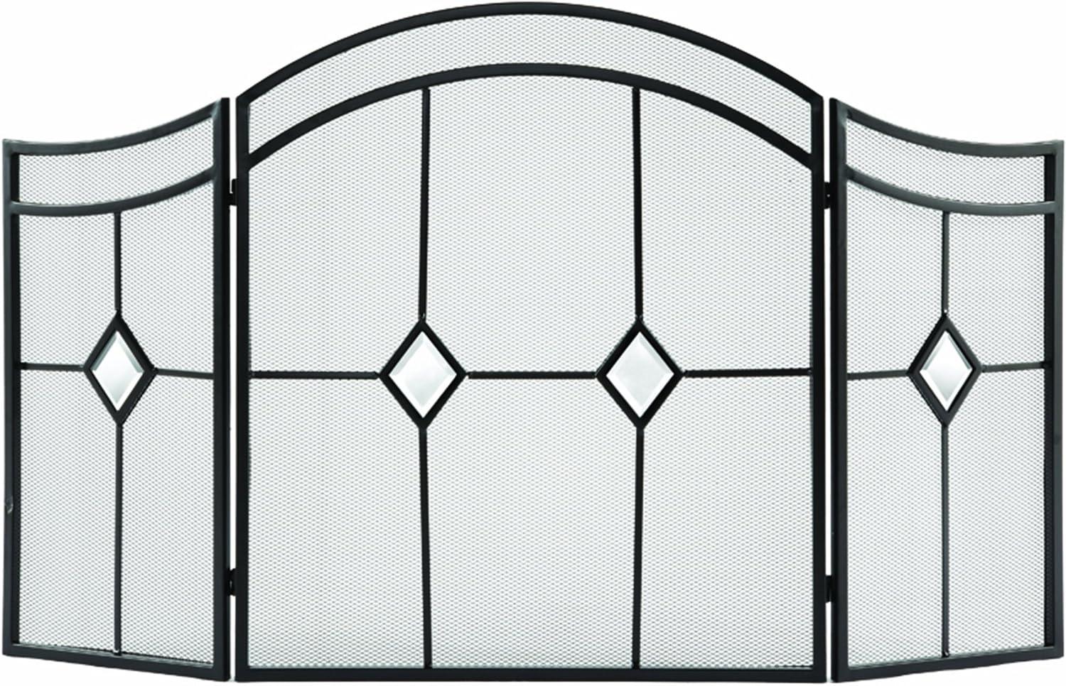 Pleasant Hearth FA328S Diamond Steel Fireplace Screen