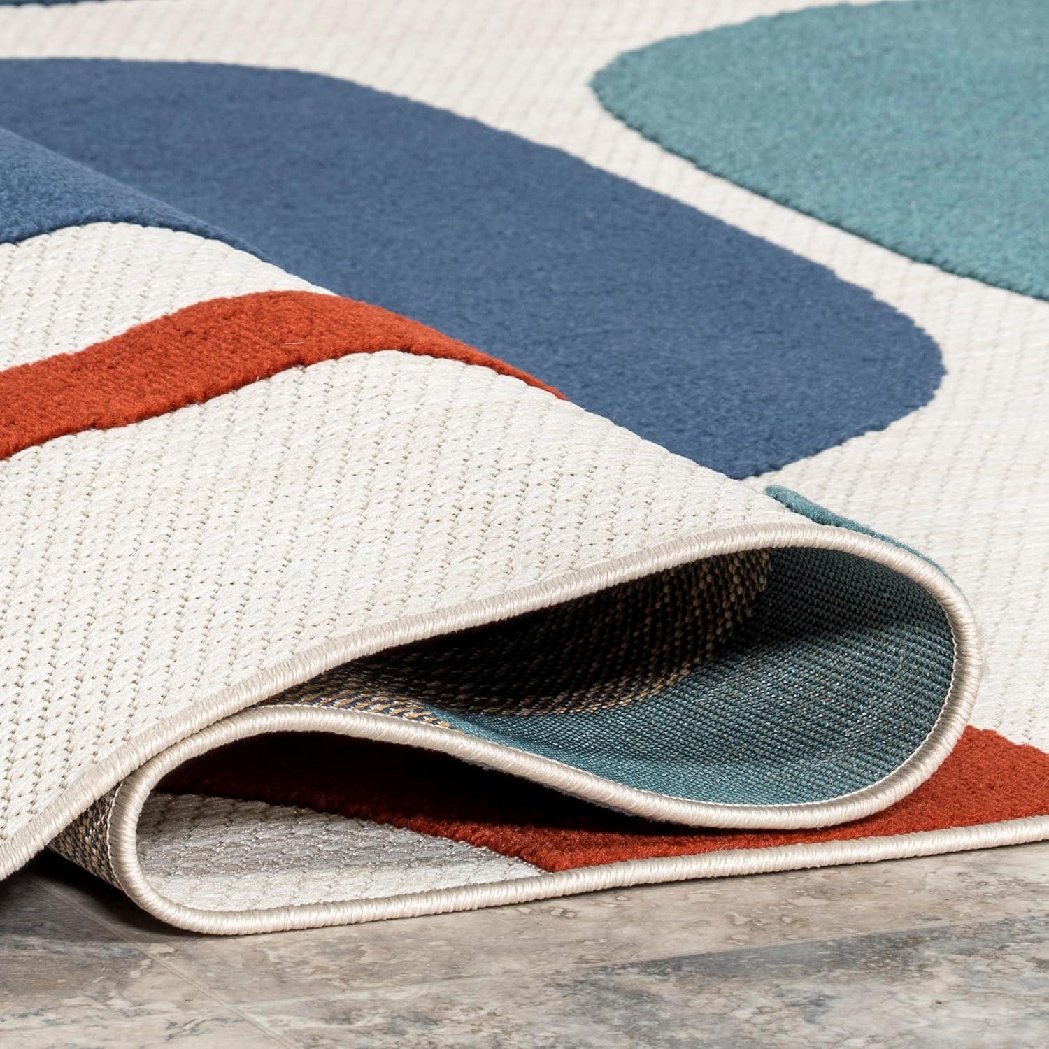 Nuloom Yolande Abstract Indoor/Outdoor Area Rug