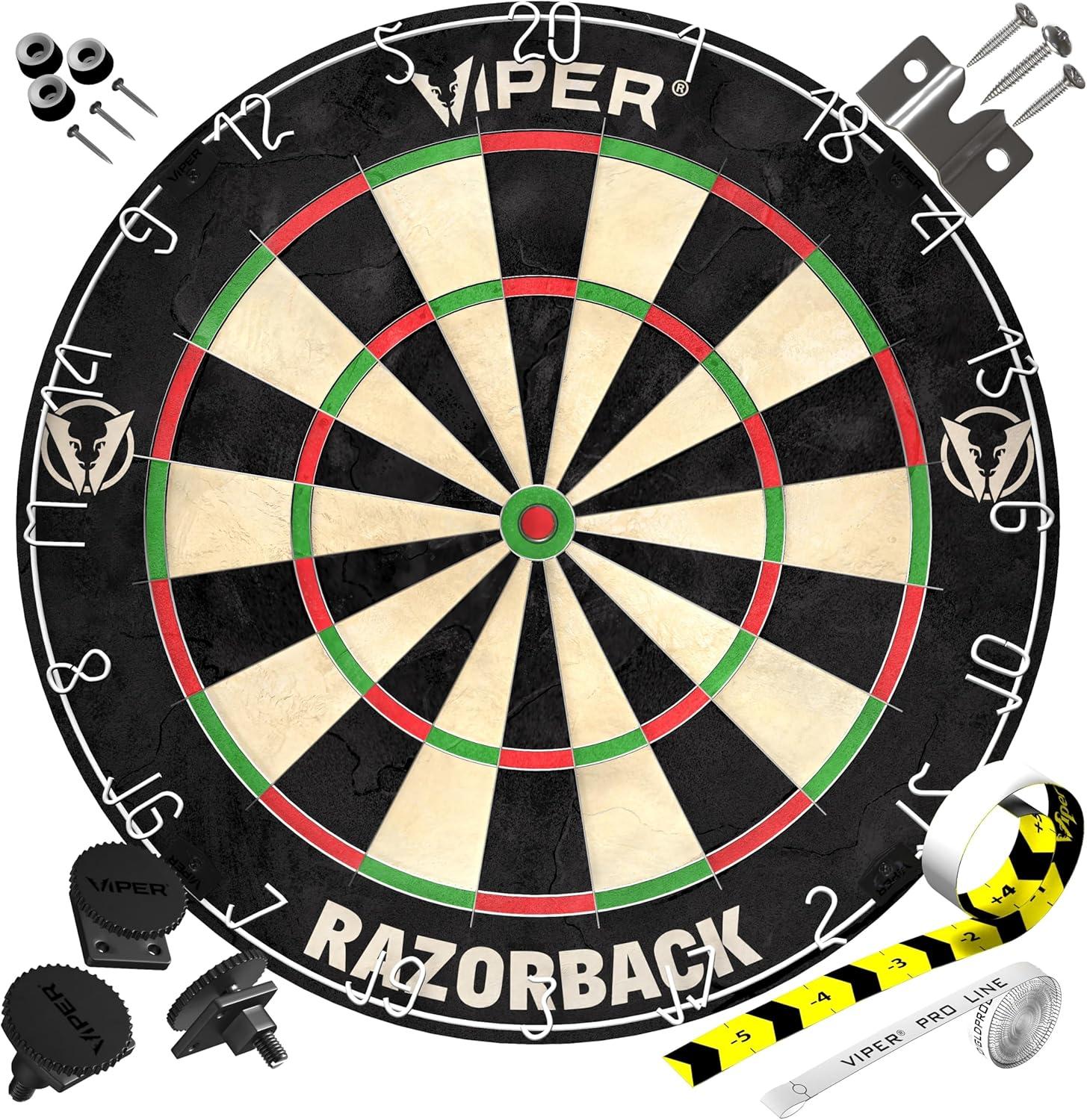 Razorback Sisal Bristle Dartboard