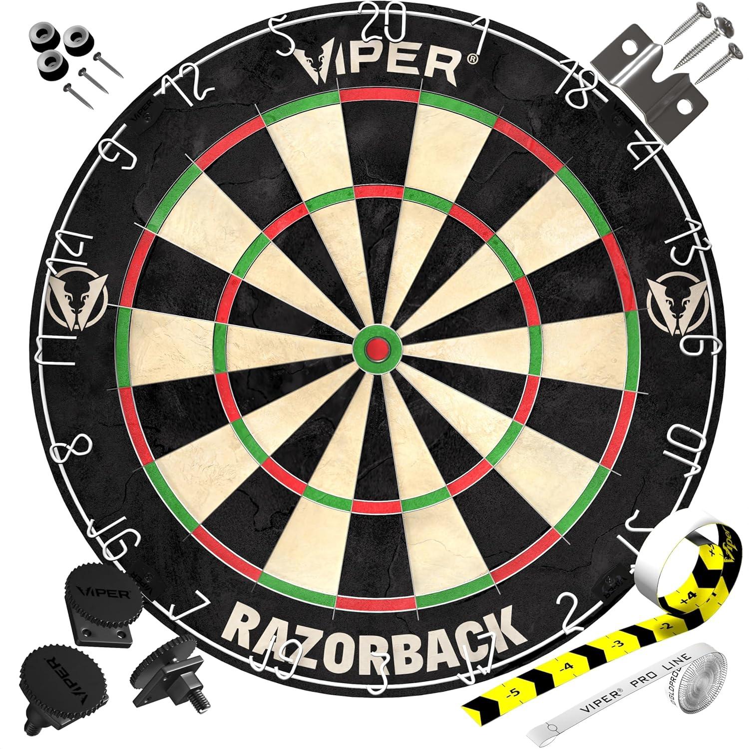 Razorback Sisal Bristle Dartboard