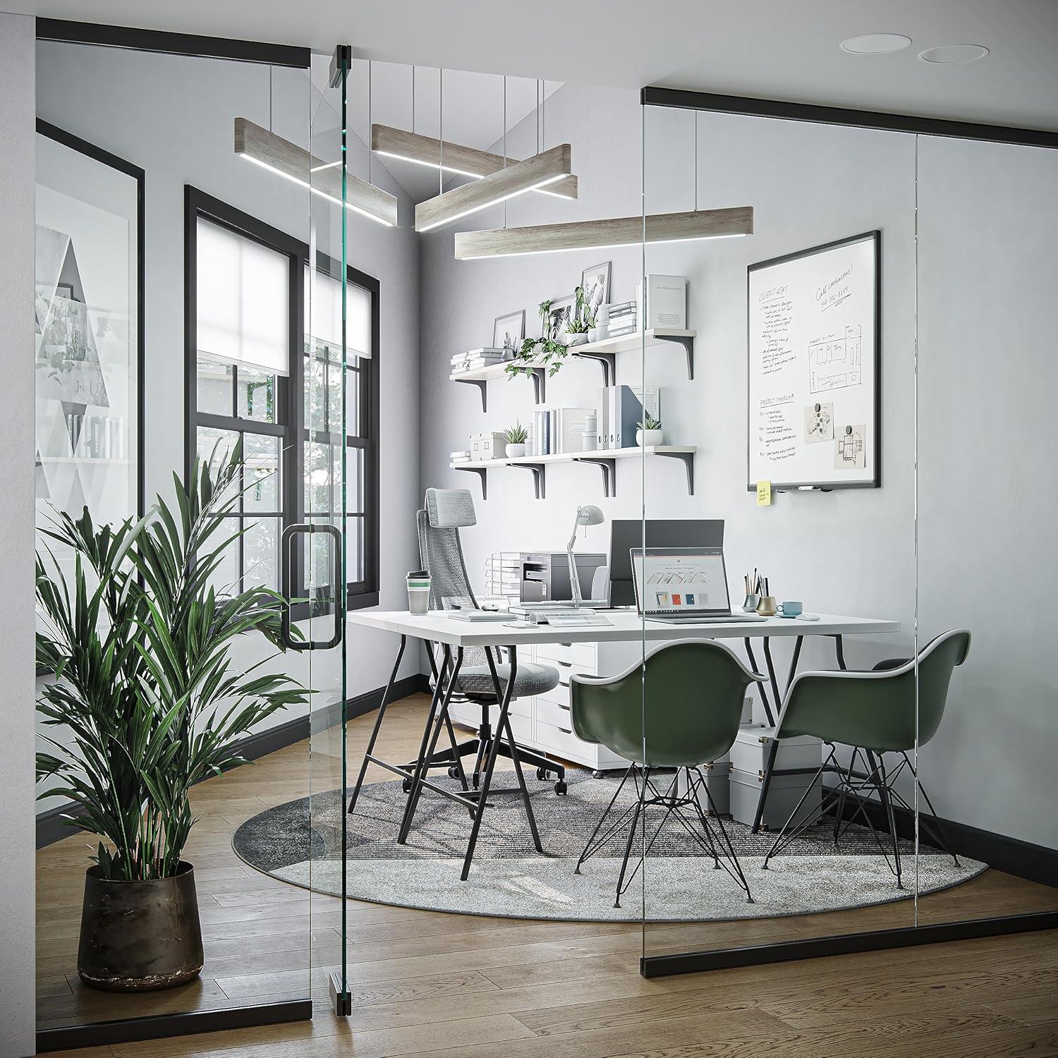 U Brands Wall Steel Magnetic Whiteboard