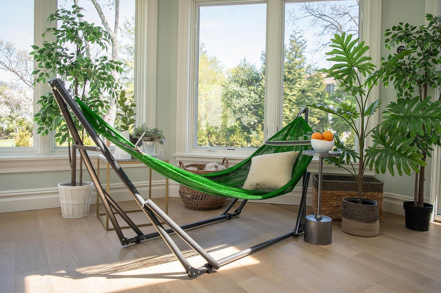 Quality Home EZ Daze Hammock with Stand-NAVY