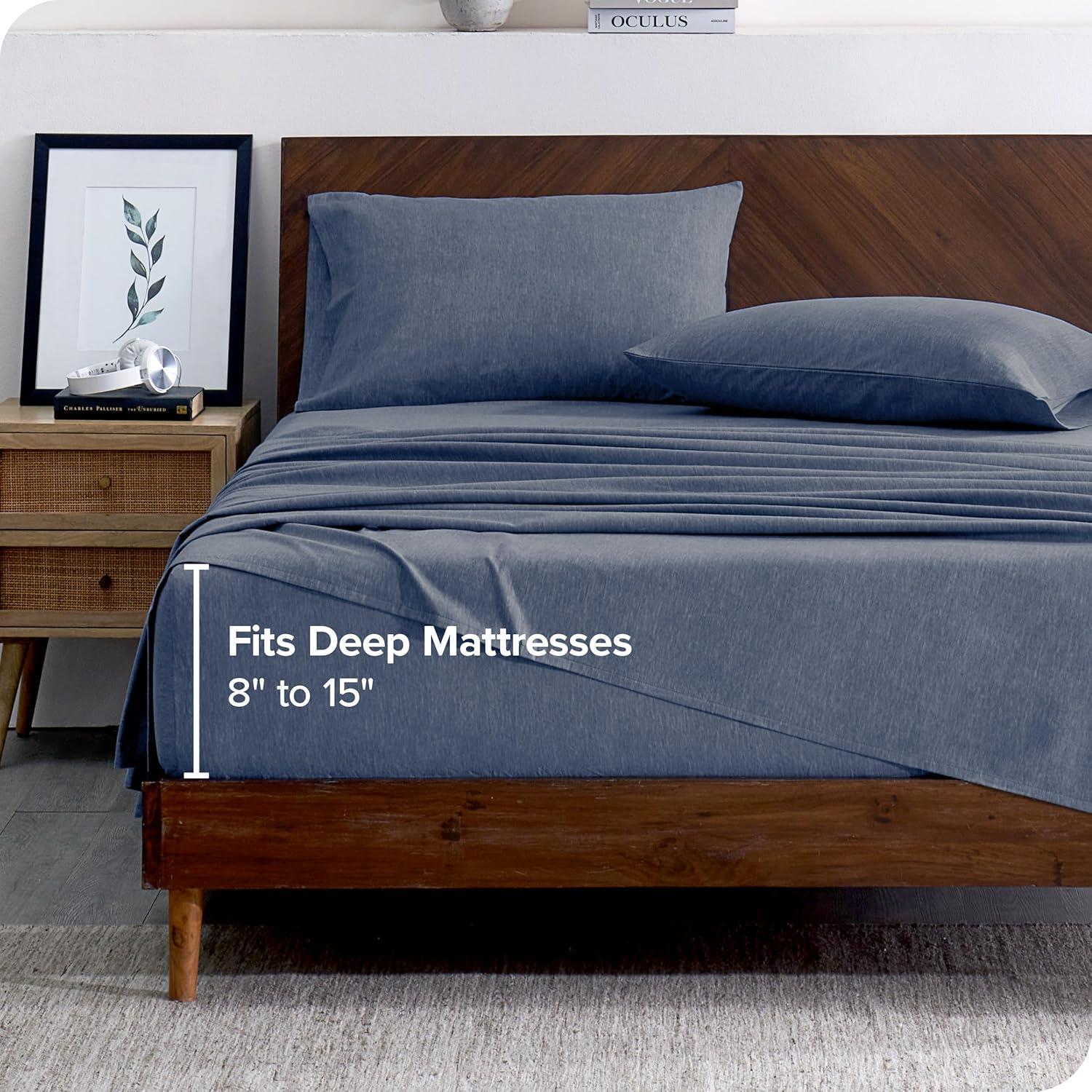 Bare Home Flannel Machine Woven Sheet Set