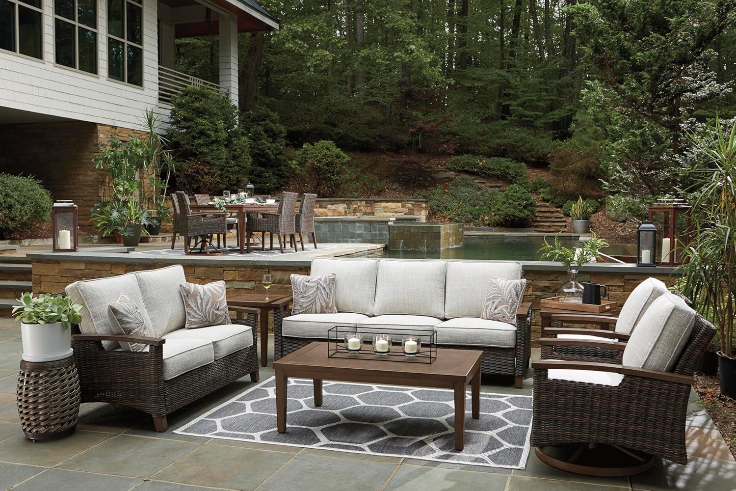 Paradise Trail Swivel Lounge Chair (Set of 2)