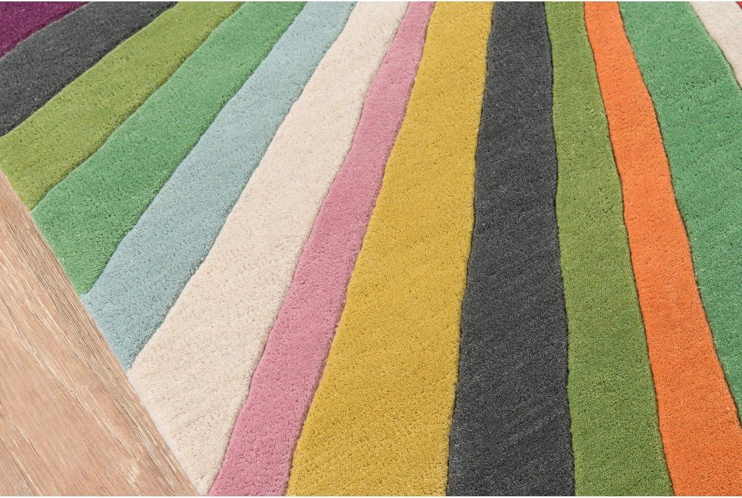 Delhi Harrington Stripe Tufted Accent Rug - Momeni