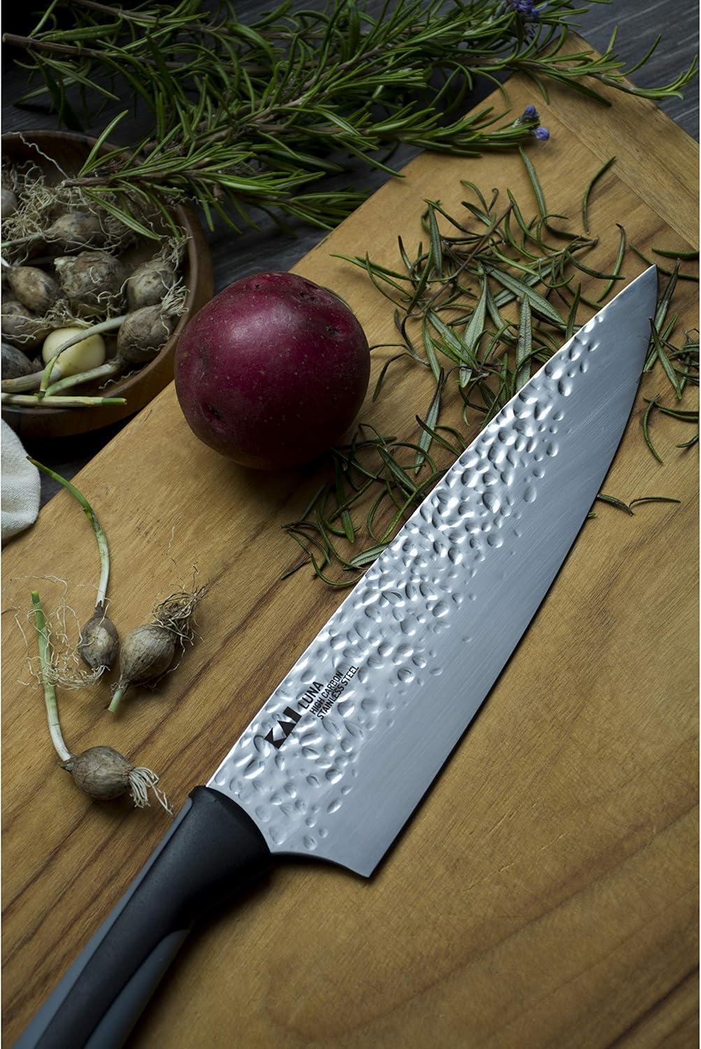 Kai Luna 8-Inch High-Carbon Stainless Steel Chef's Knife