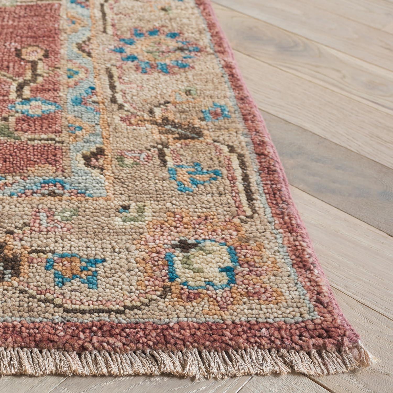 Samarkand Hand Knotted Wool Oriental Rug
